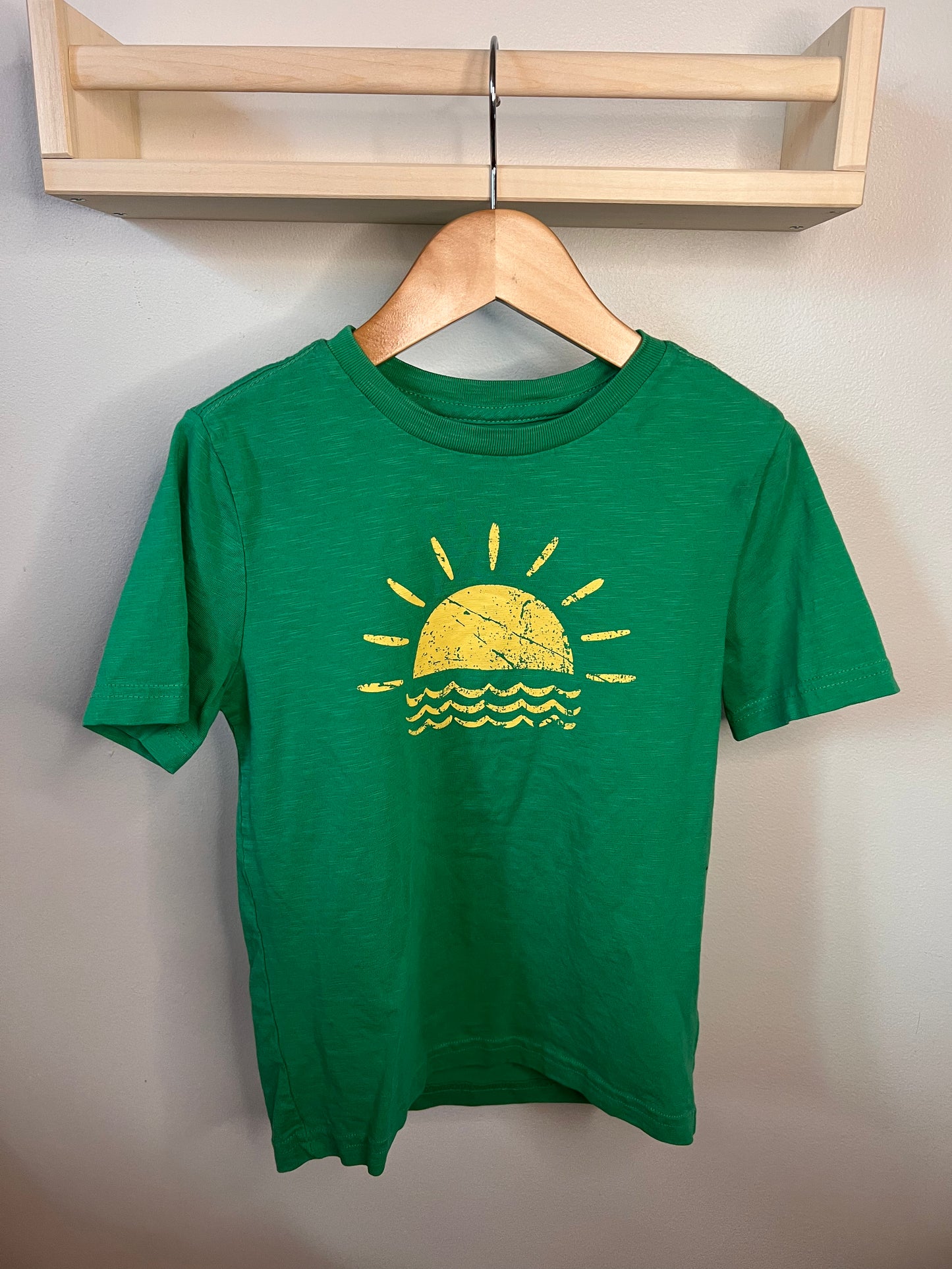TOMMY BAHAMMA GREEN SUN SHIRT SIZE 5-6