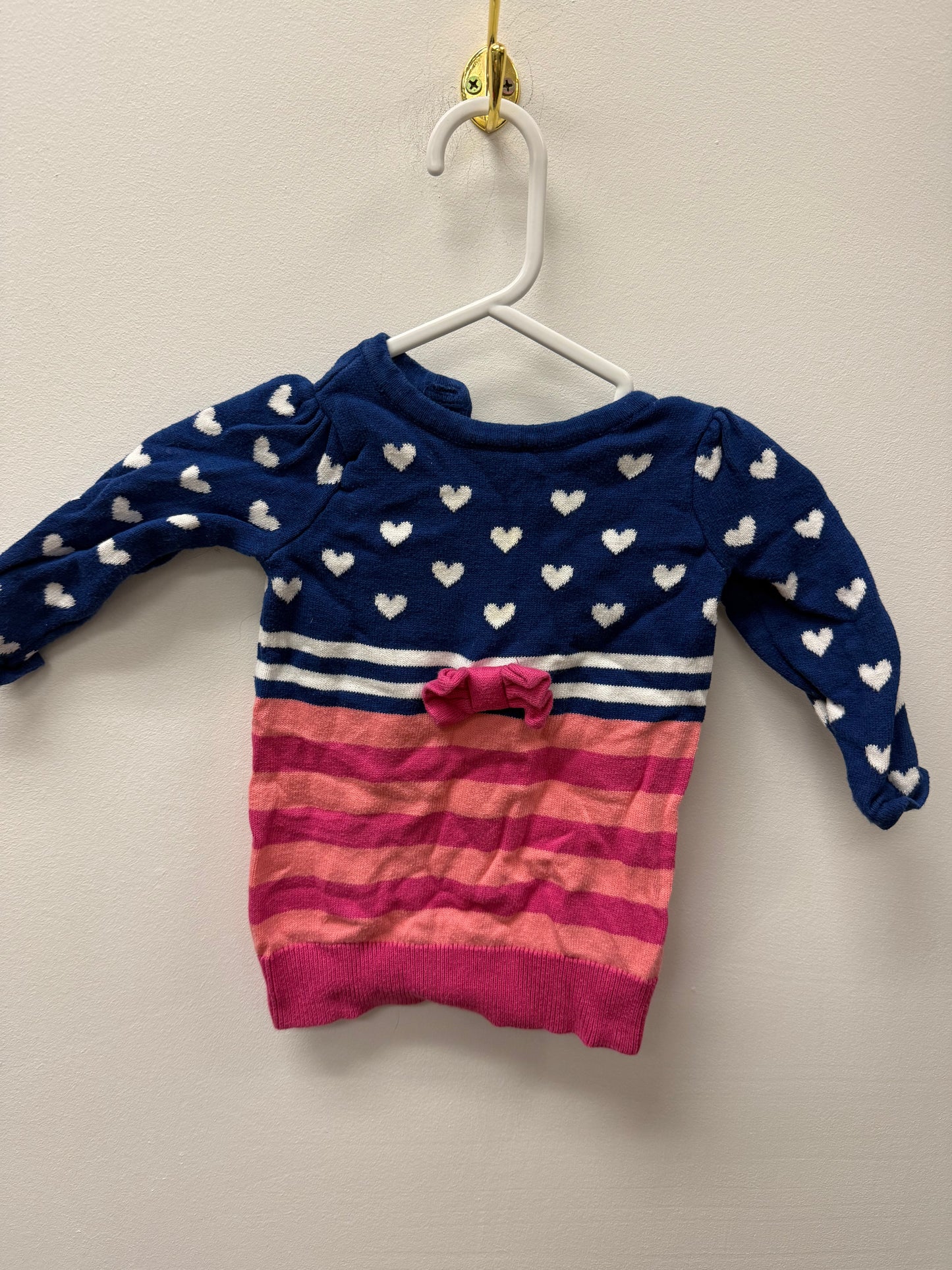 NEVADA BOW CREW SWEATER 6M