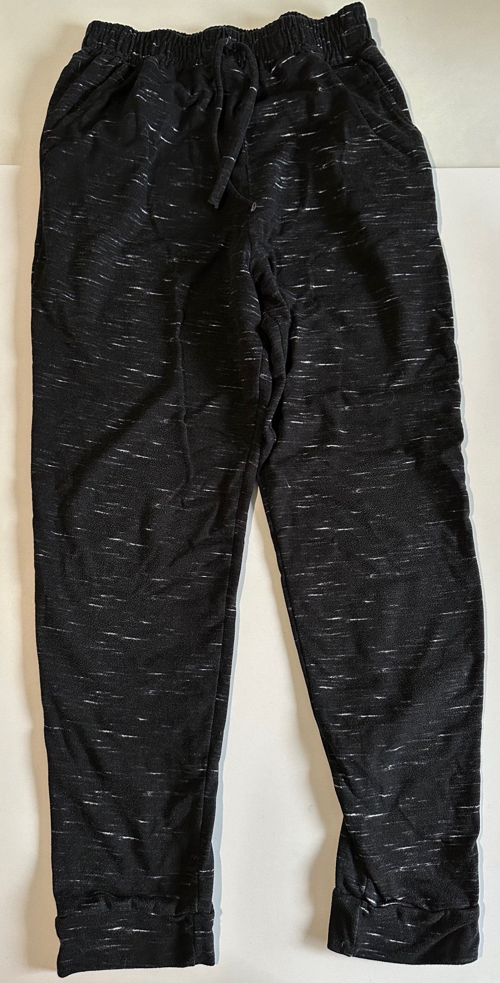 ShoSho Youth Girls 7/8 Black Pull On Stretch Pants Zip Pockets Casual  Comfort