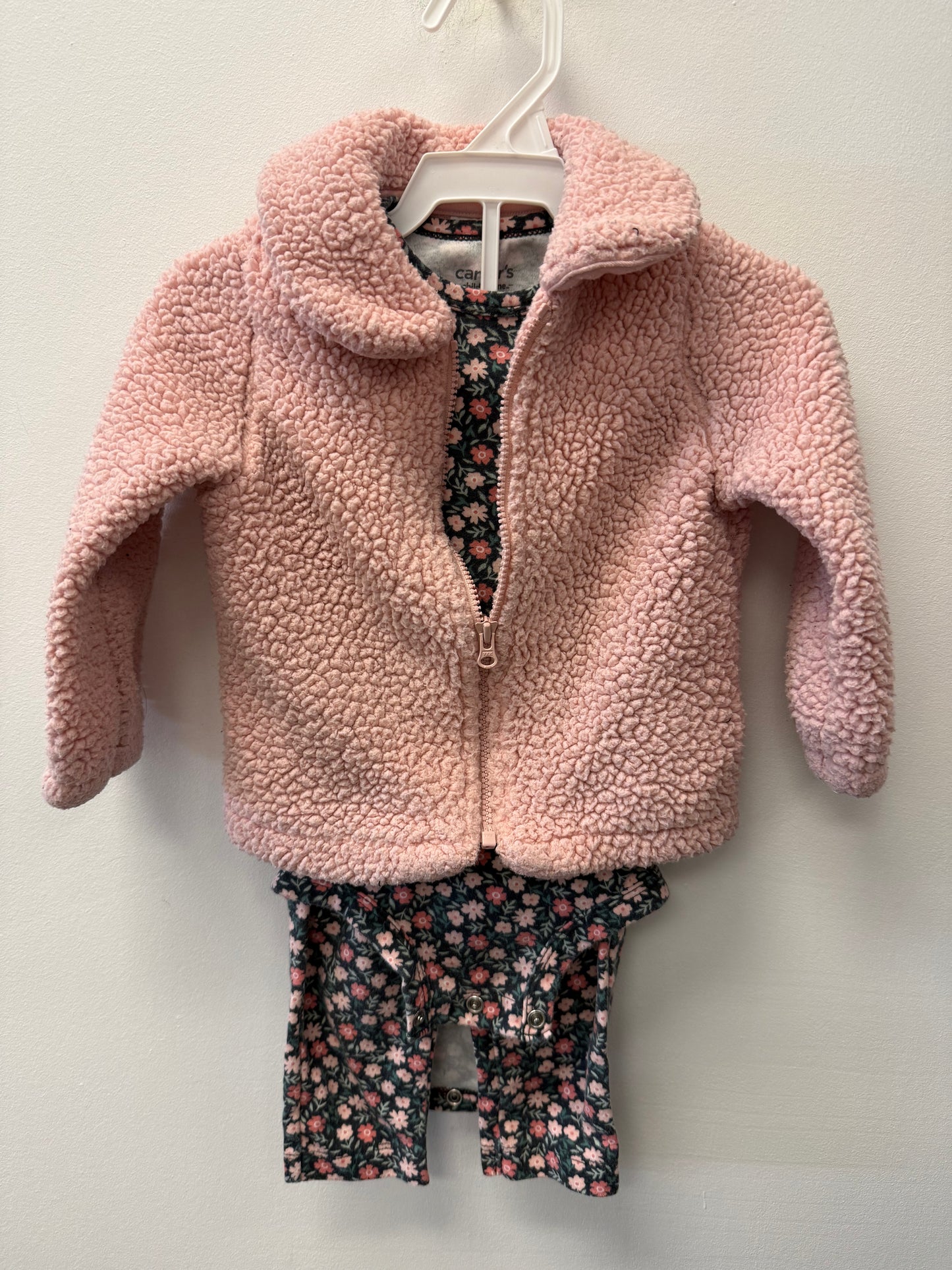 CARTERS FLORAL 3 PIECE OUTFIT SIZE 12M