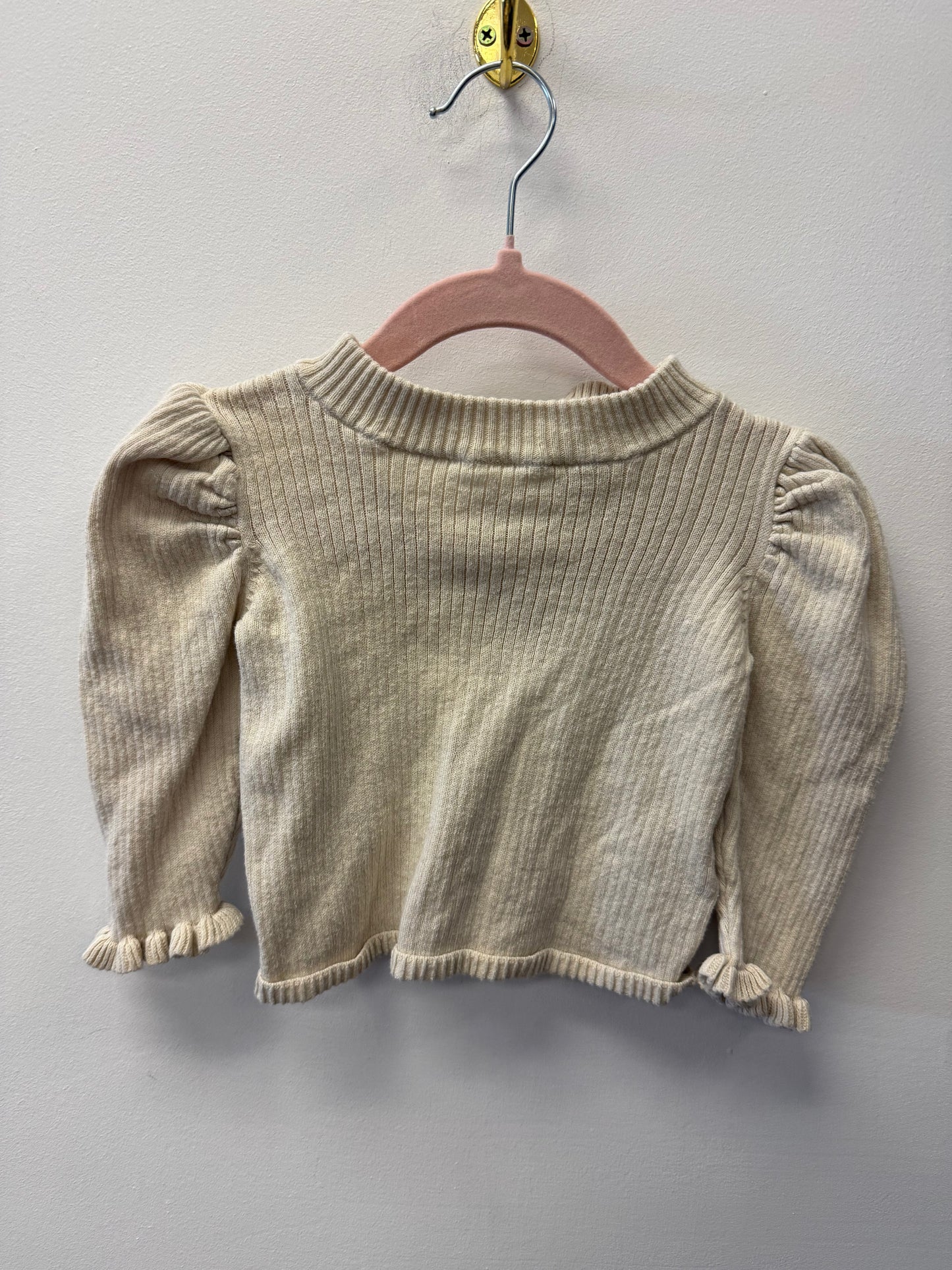 BABY GAP PUFF SLEEVE SHIRT SIZE 6-12M