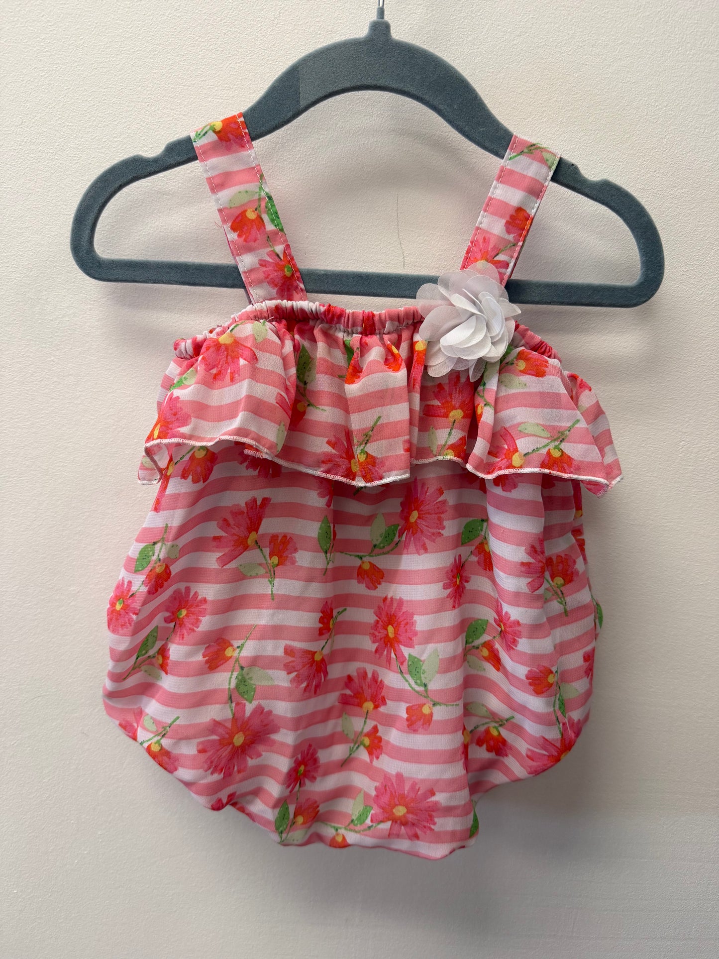 BABY ESSENTIALS BUBBLE ROMPER SIZE 6M
