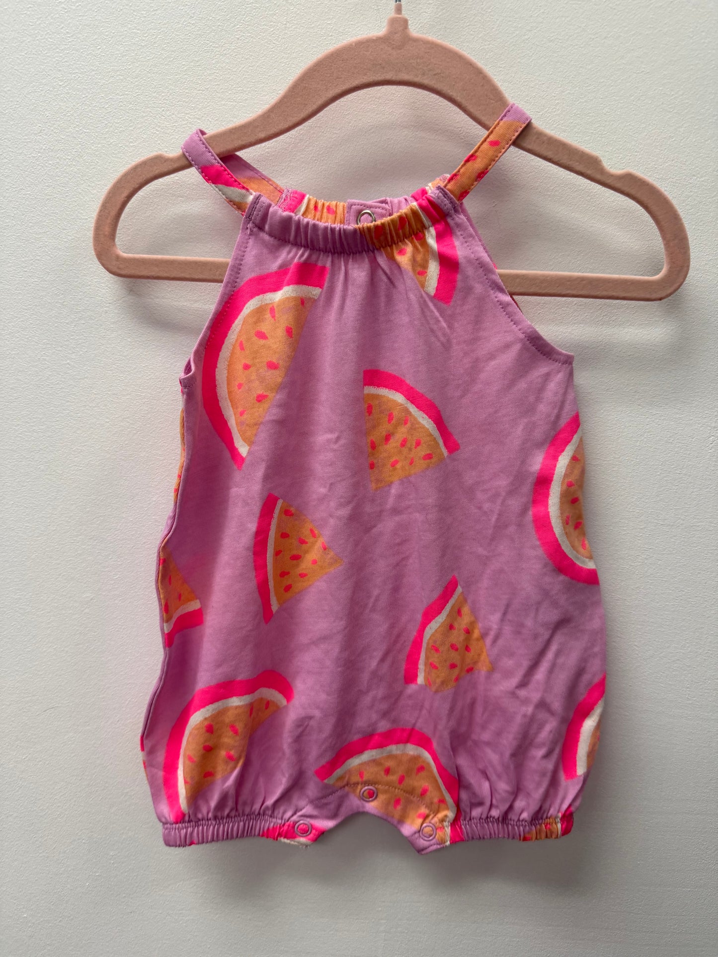 JOE FRESH WATERMELON ROMPER SIZE 0-3M