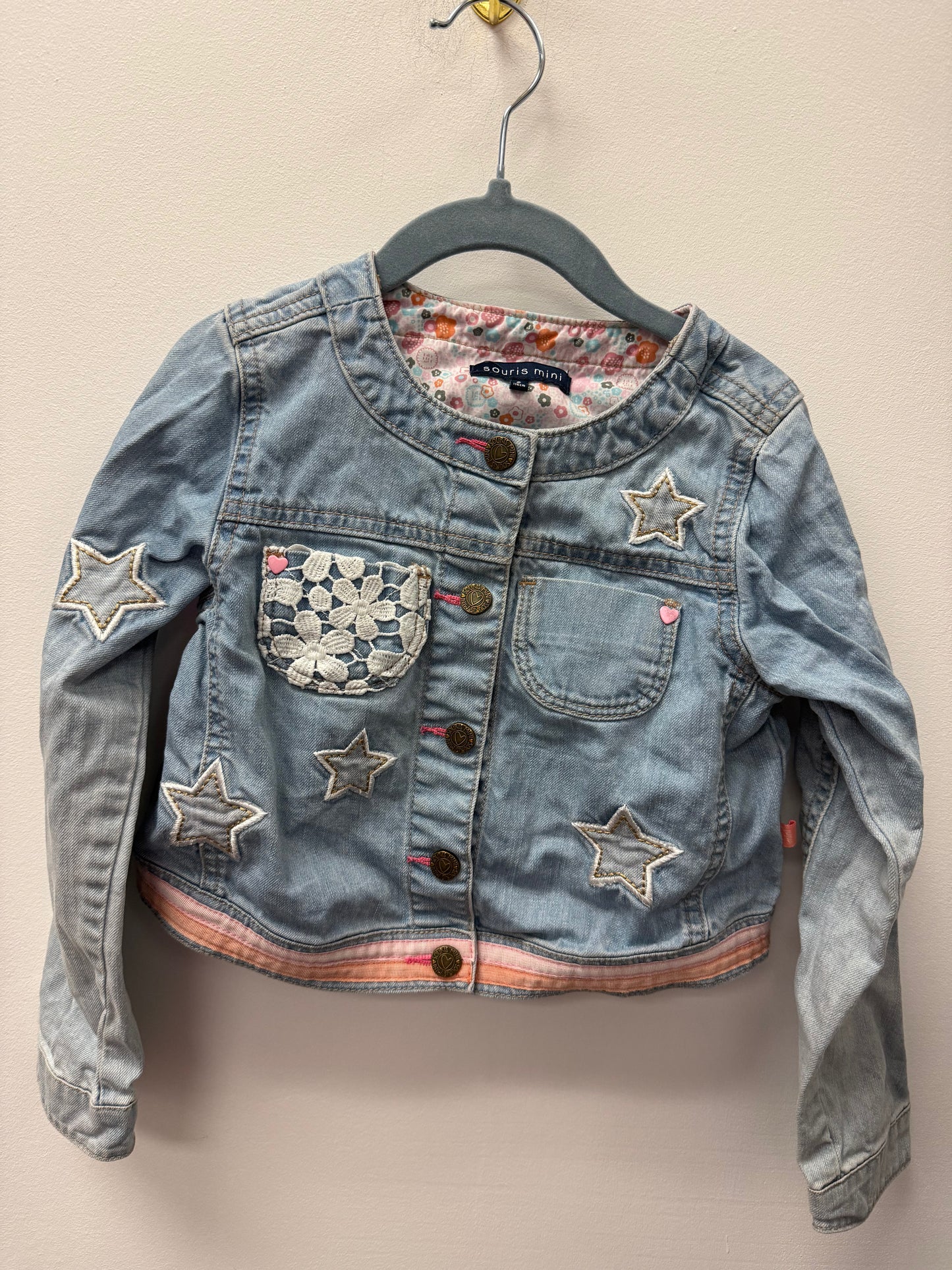 SOURIS MINI JEAN JACKET SIZE 6
