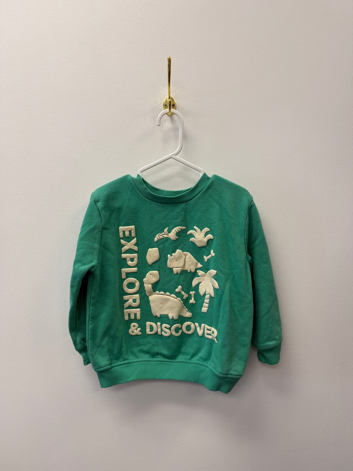 GEORGE GREEN DINO CREW SIZE 5T