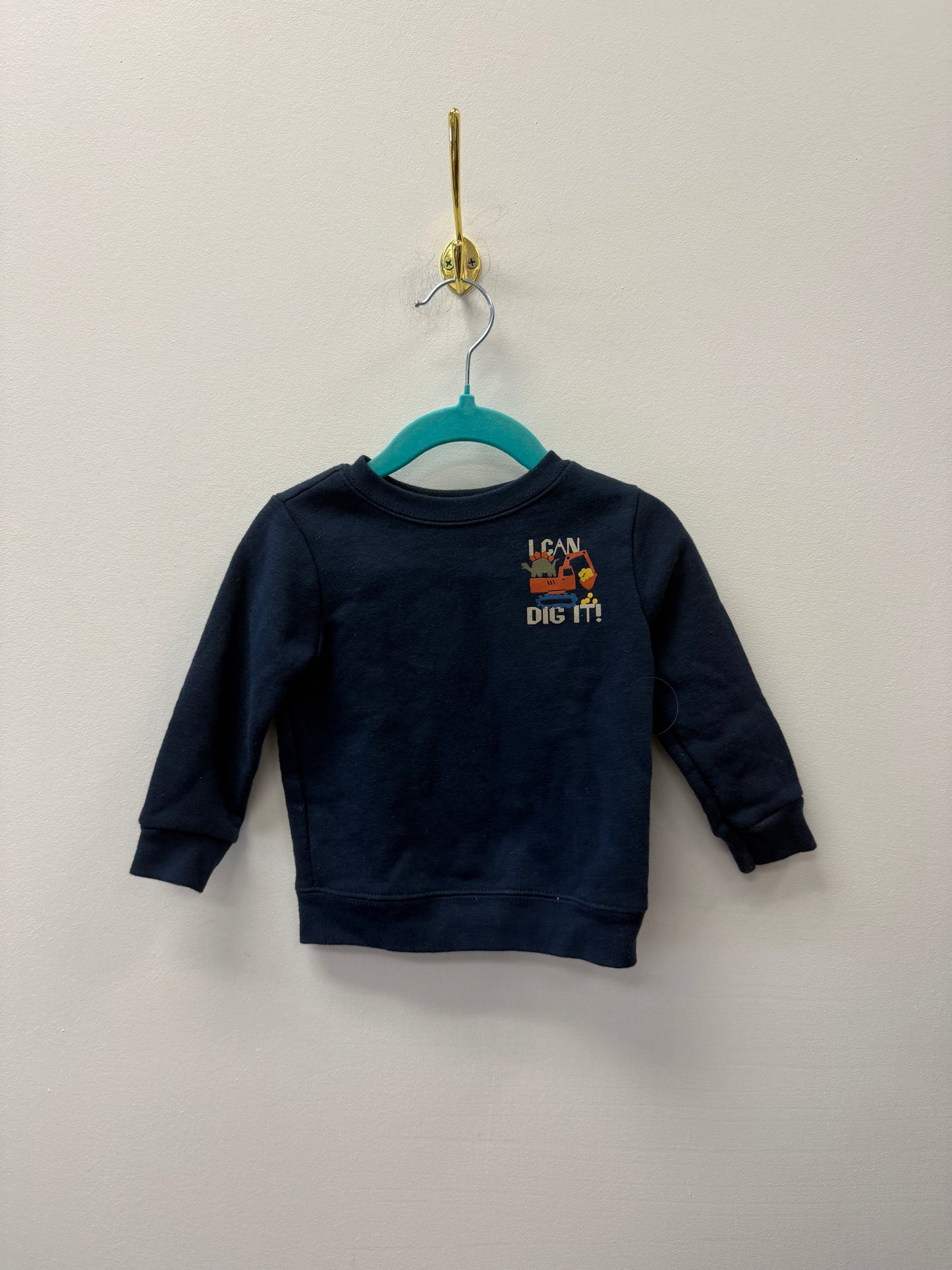 GARNANIMALS "DIG IT" CREW SIZE 12M