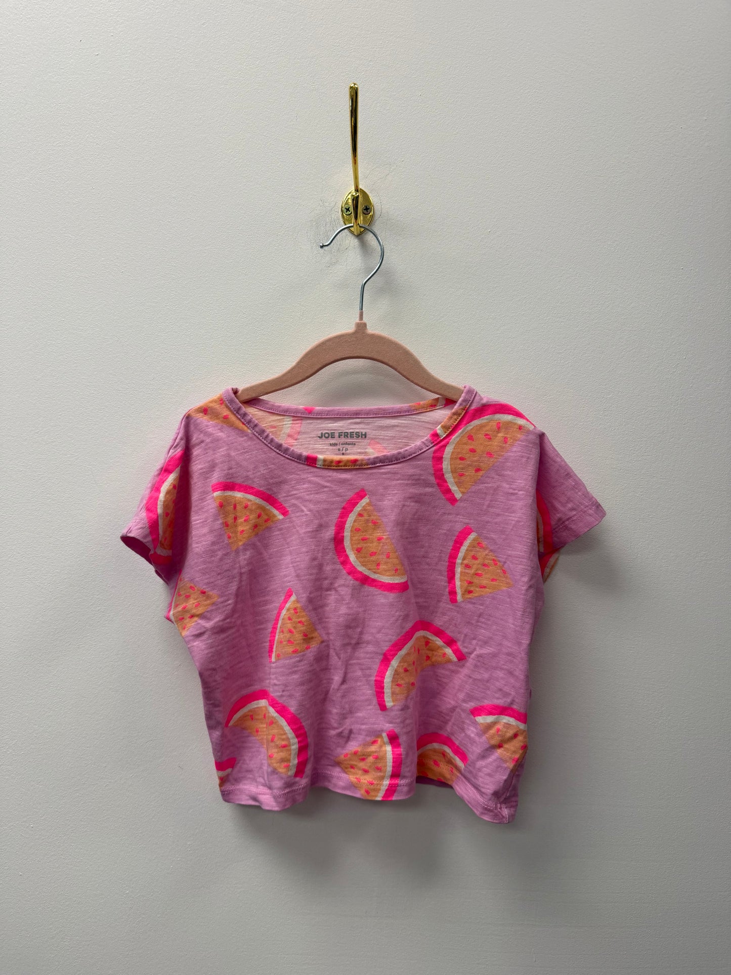 JOE FRESH WATERMELON SHIRT SIZE 6