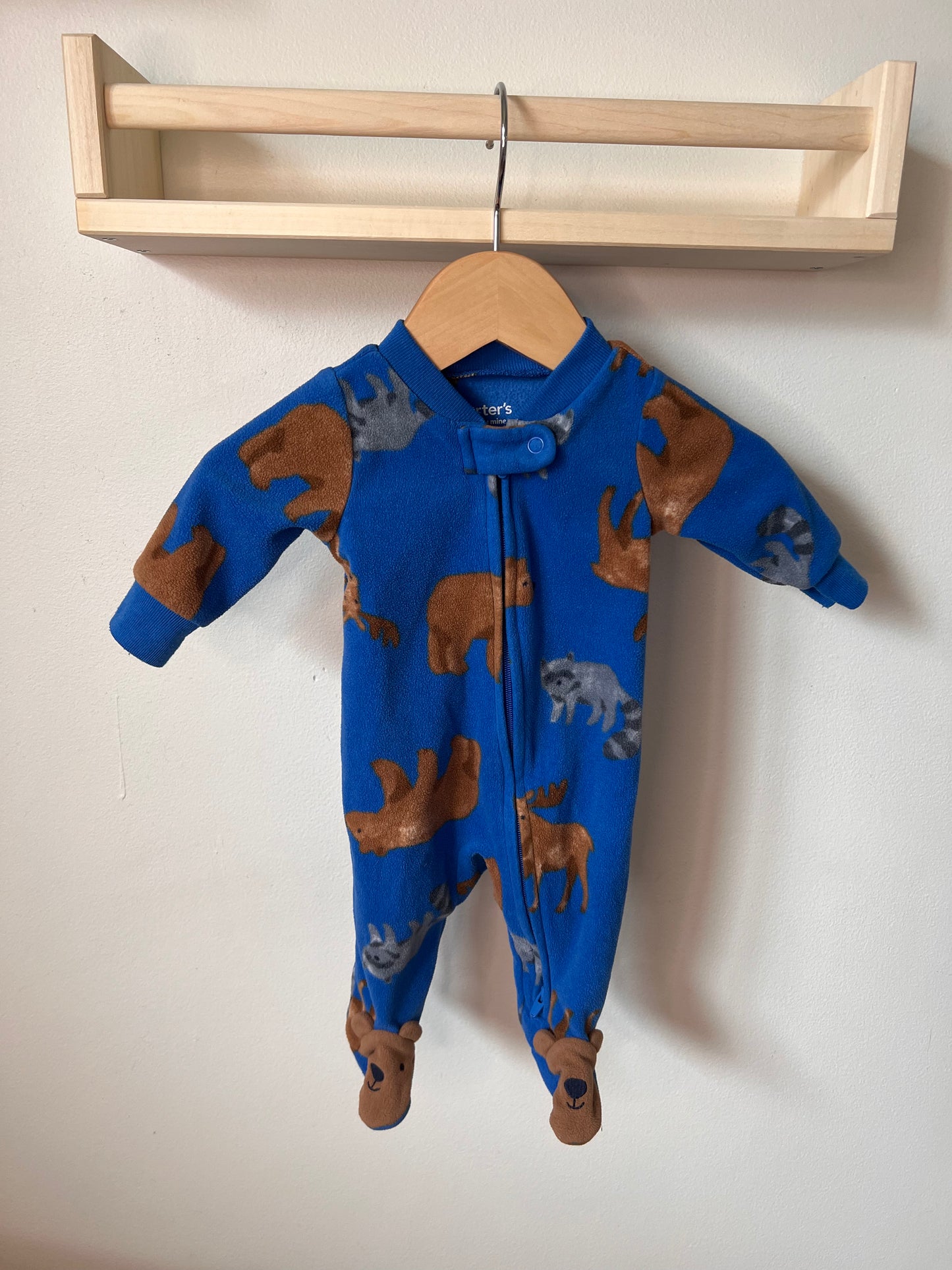 CARTERS MOOSE SLEEPER NEWBORN