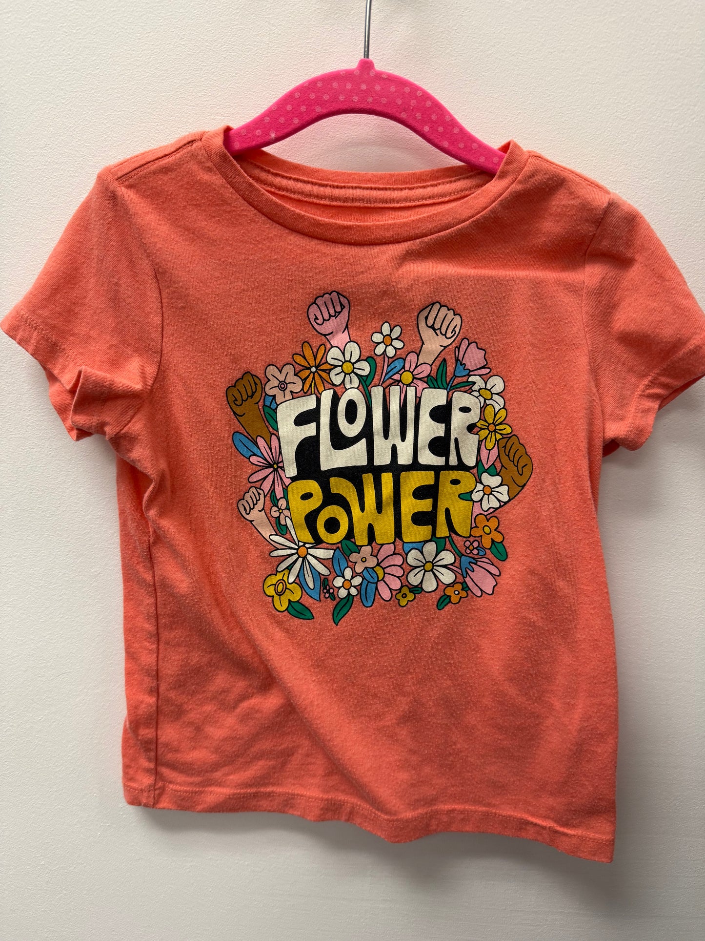 OLD NAVY FLOWER SHIRT SIZE 5T