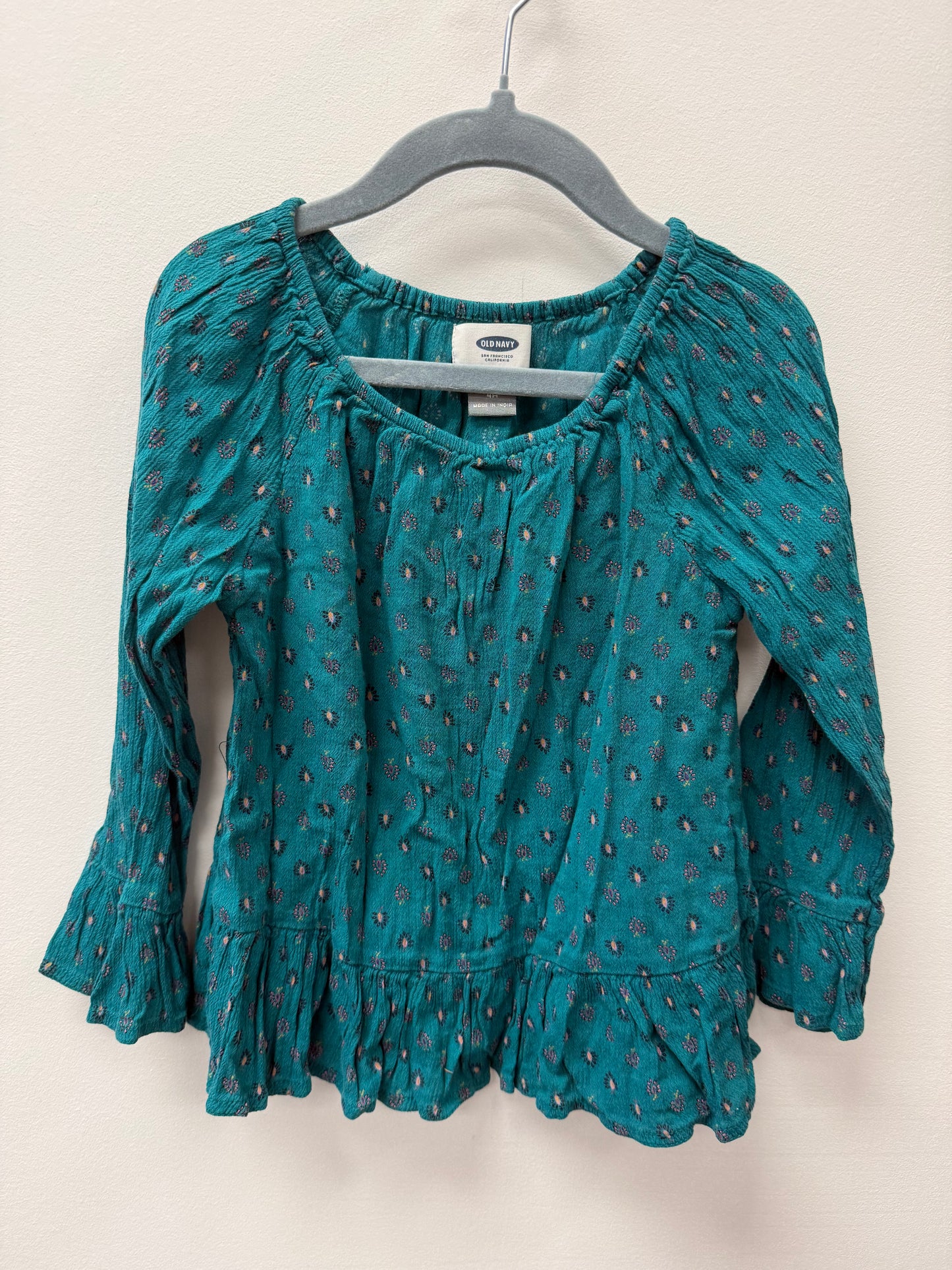 OLD NAVY BLUE SHIRT SIZE 4T