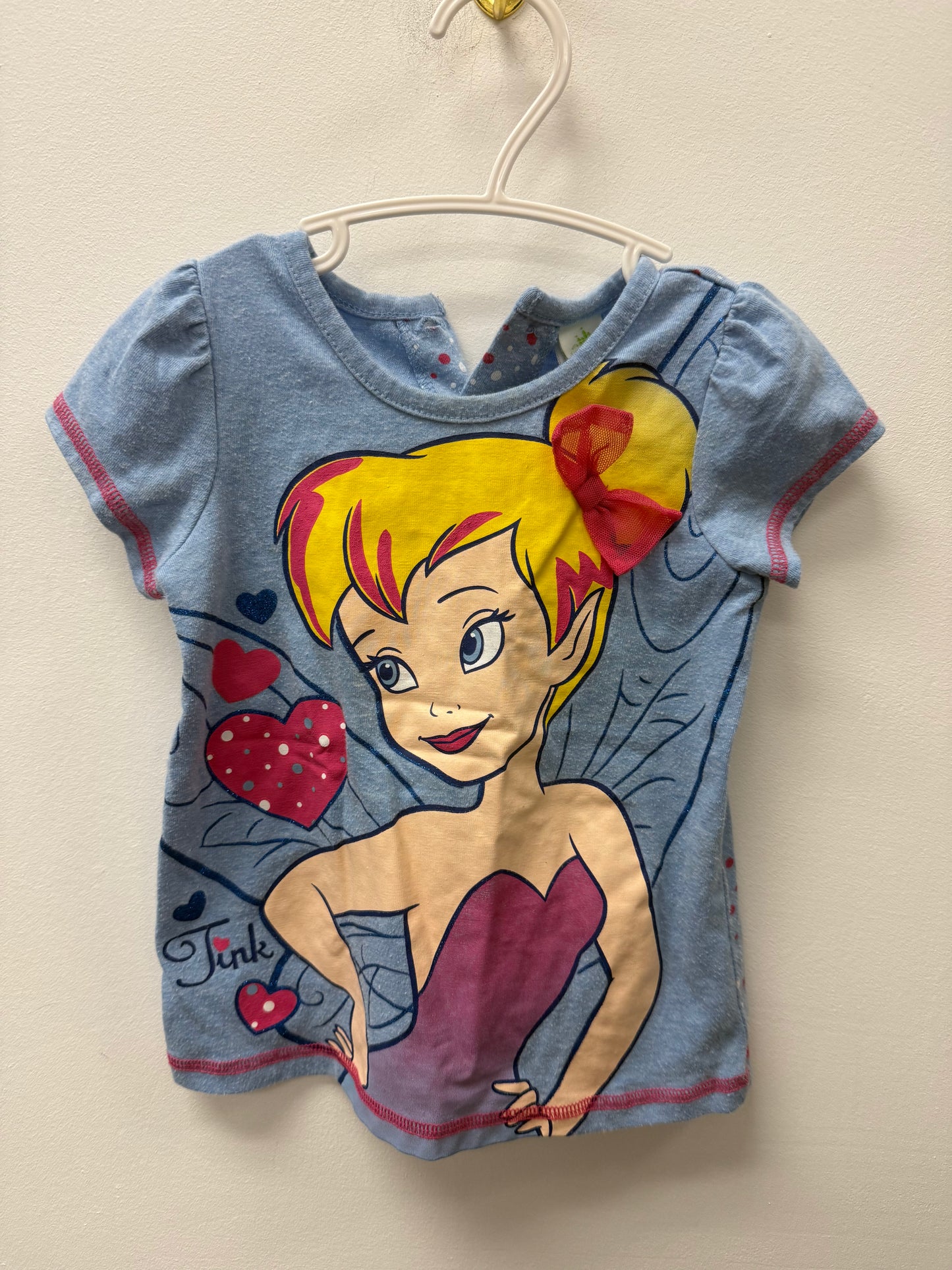 DISNEY TINKERBELL SHIRT SIZE 18-24M