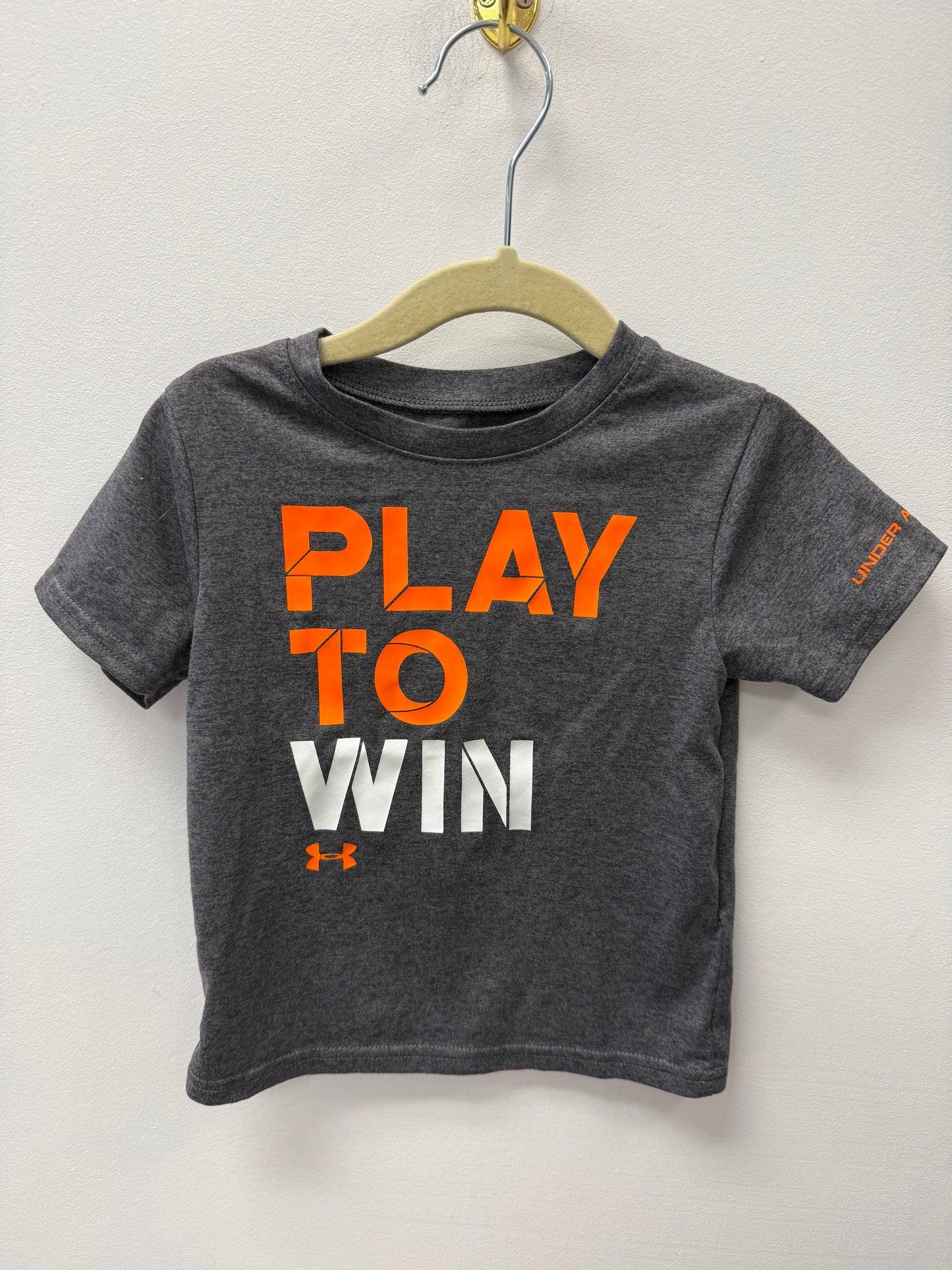 UNDER ARMOUR "PLAY TO WIN" SHIRT SIZE 18M