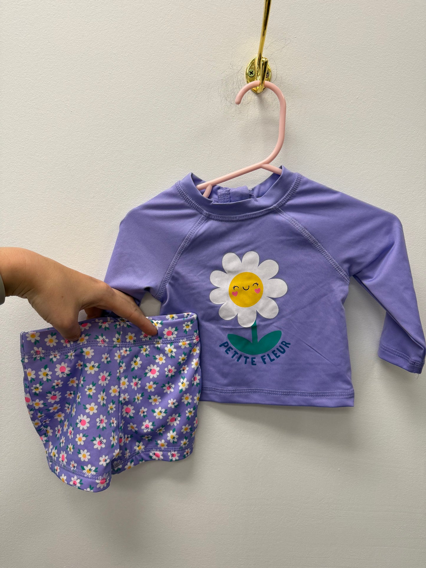 3 PIECE GEORGE BATHING SUIT SIZE 3-6M
