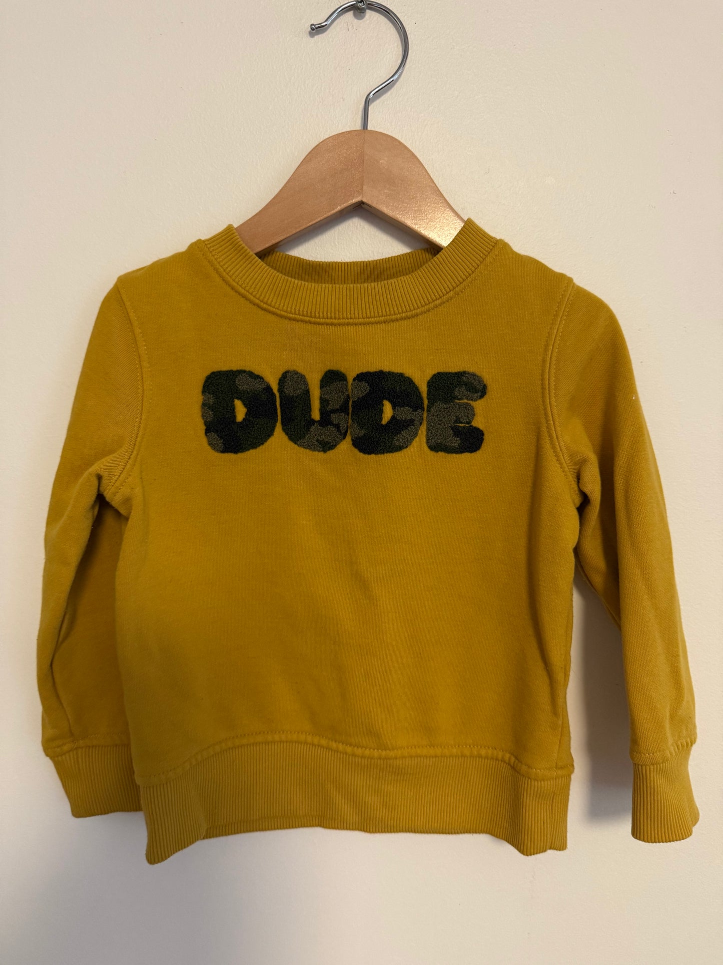 JOE FRESH "DUDE" CREW SIZE 2T