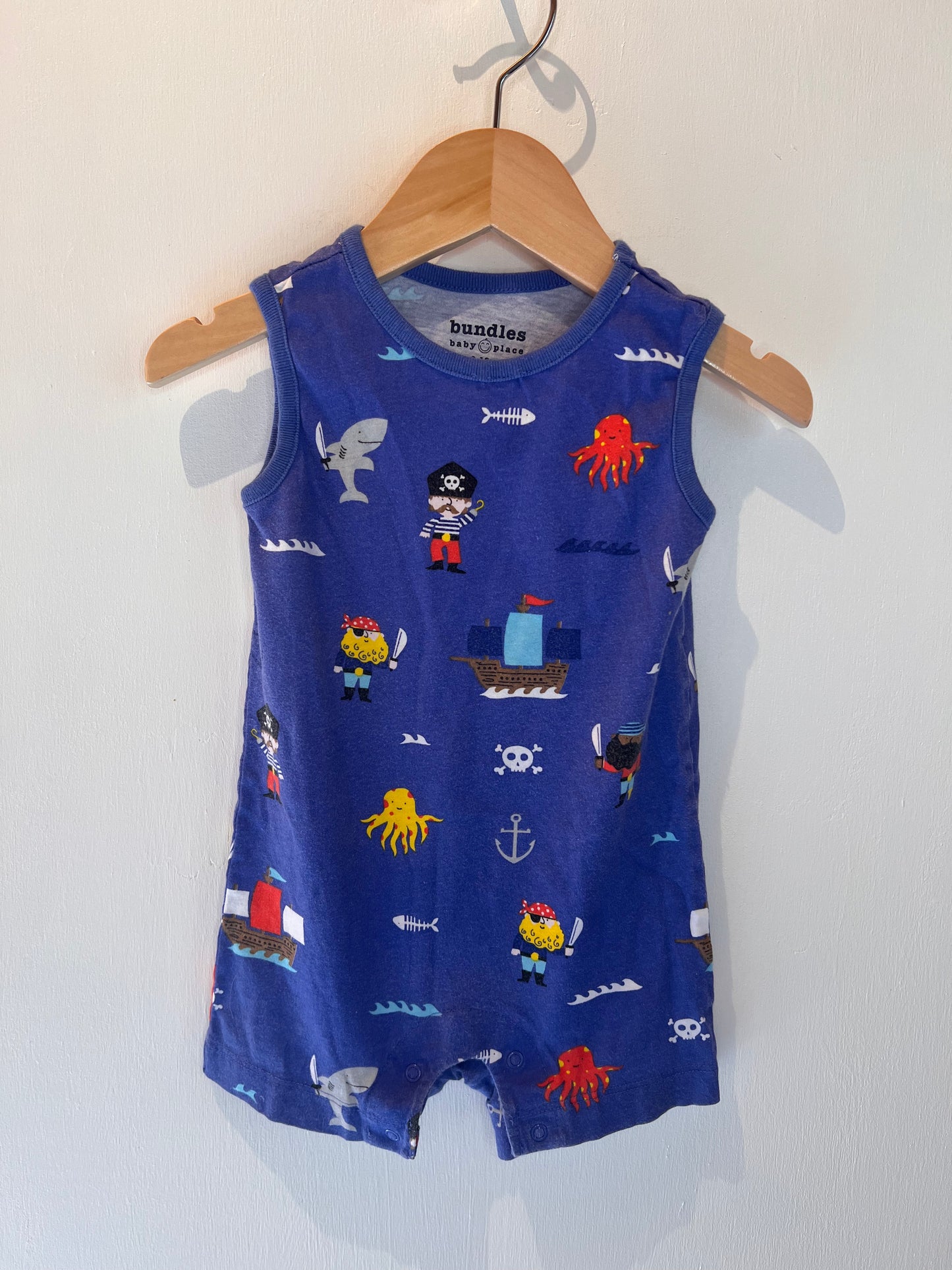 BUNDLES PIRATE ROMPER 9-12M