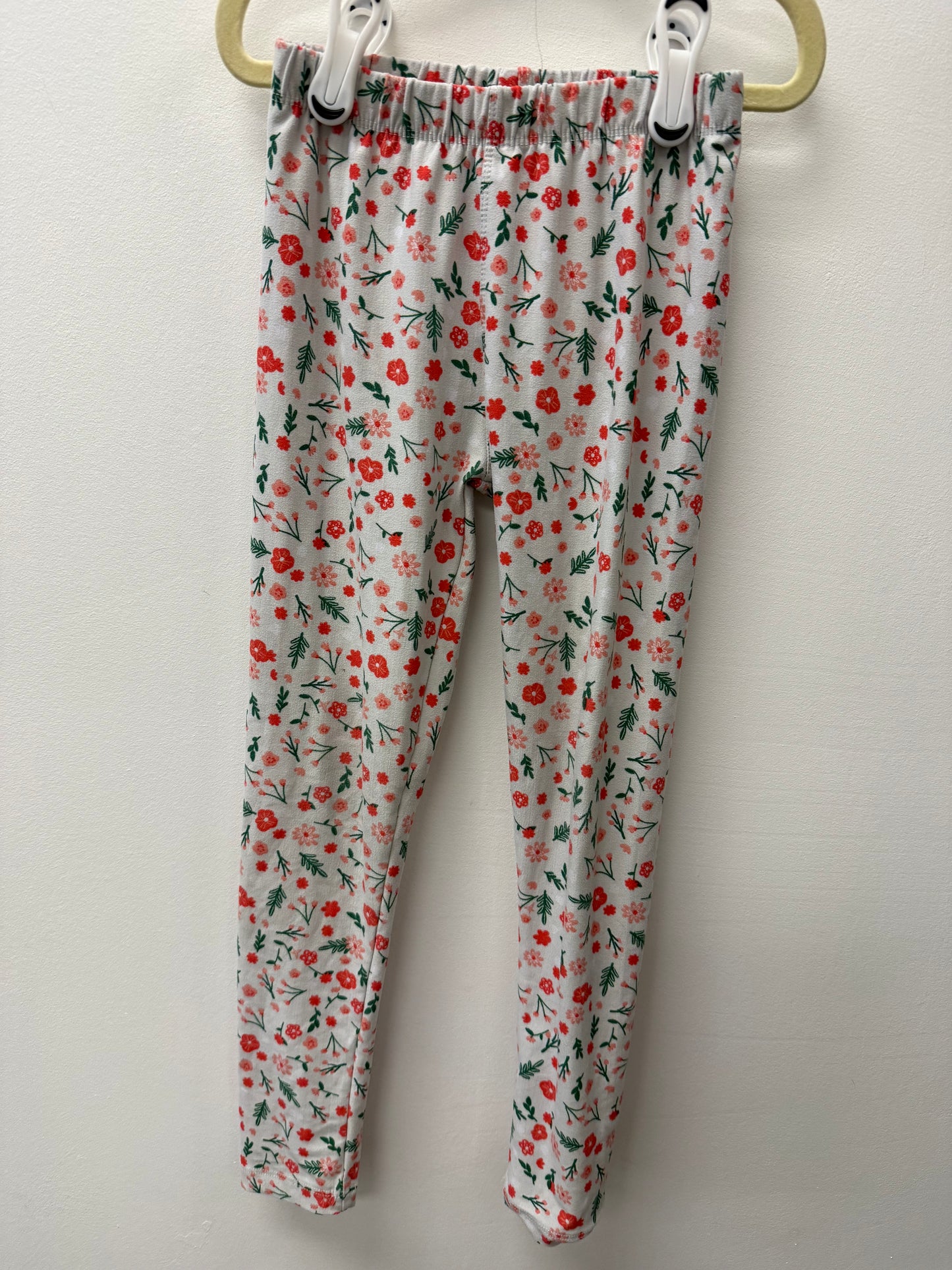 SWEET LEGS FLORAL LEGGINGS SIZE 6-8