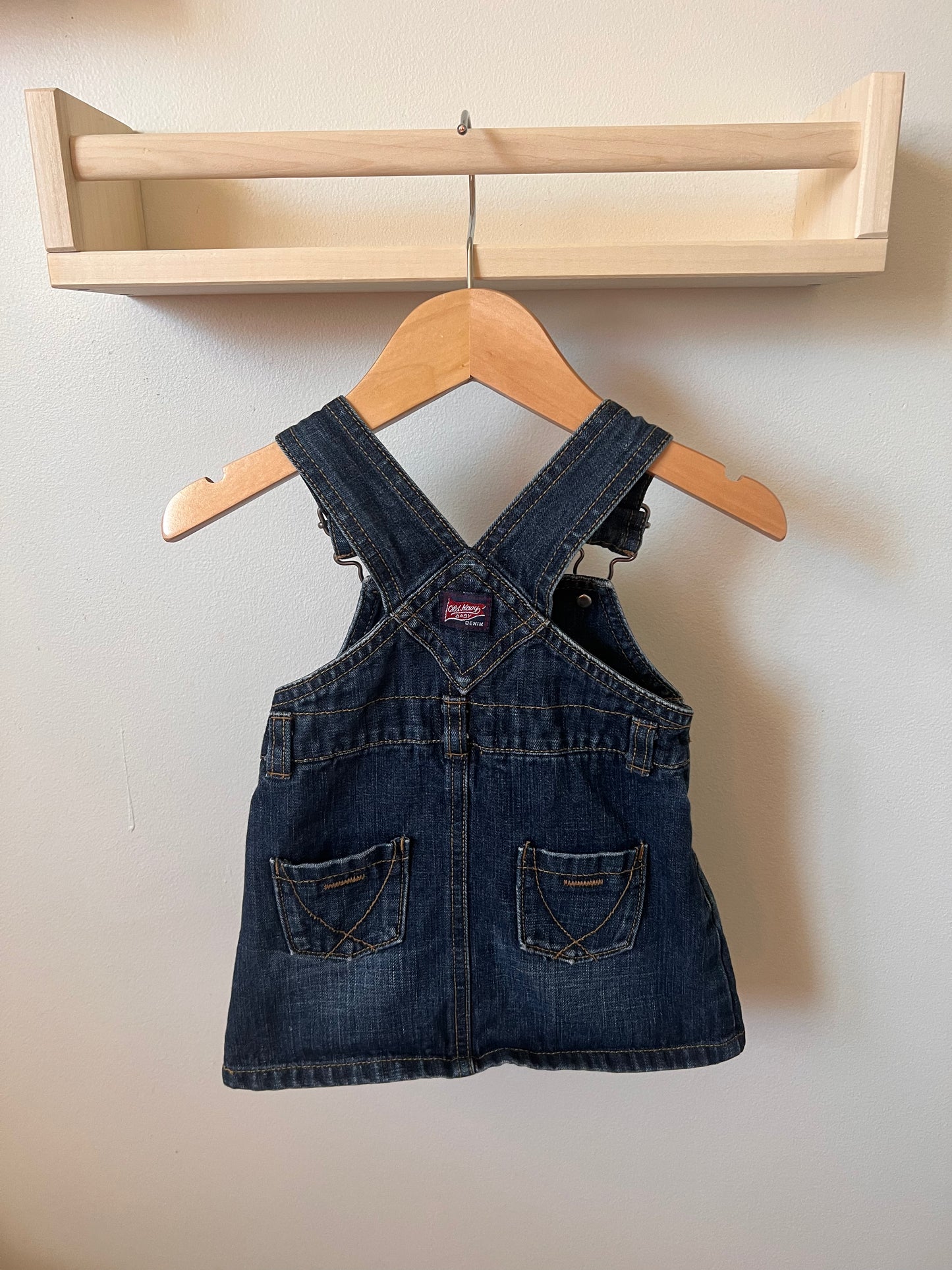 OSHKOSH DENIM SKIRTALLS NEWBORN