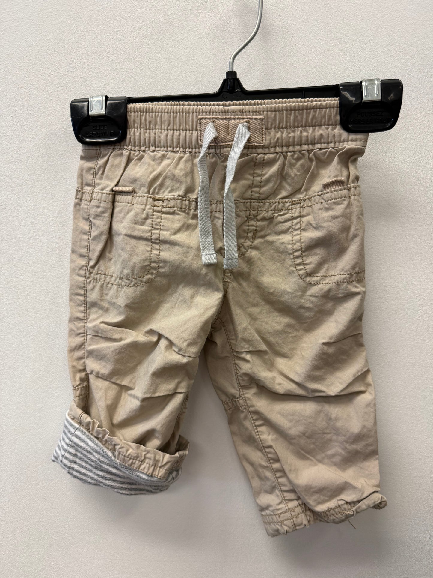 OLD NAVY CARGO PANTS SIZE 3-6M