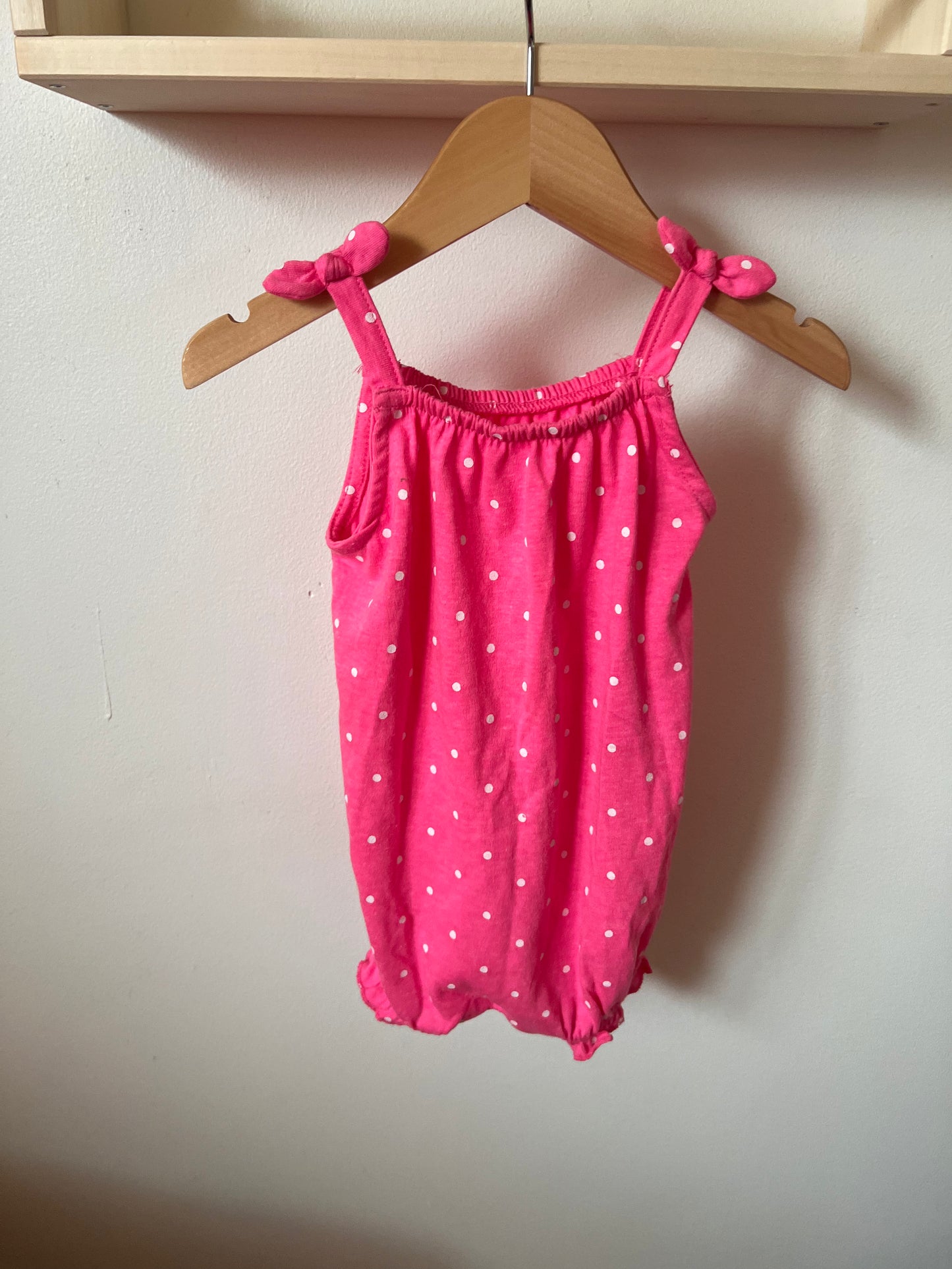 GEORGE POLKA DOT ROMPER 0-3M