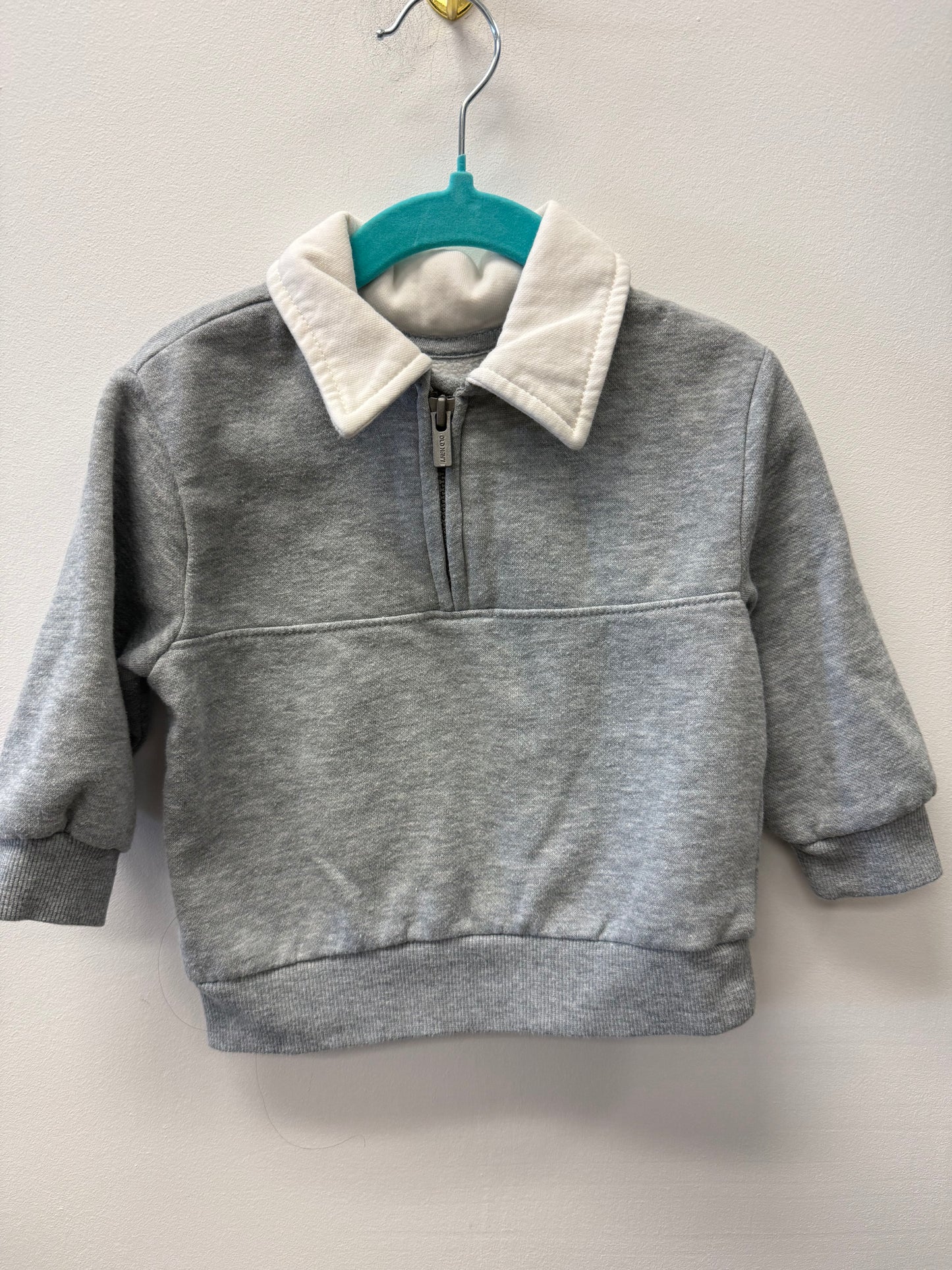 OLD NAVY COLLARED PULLOVER SIZE 18M