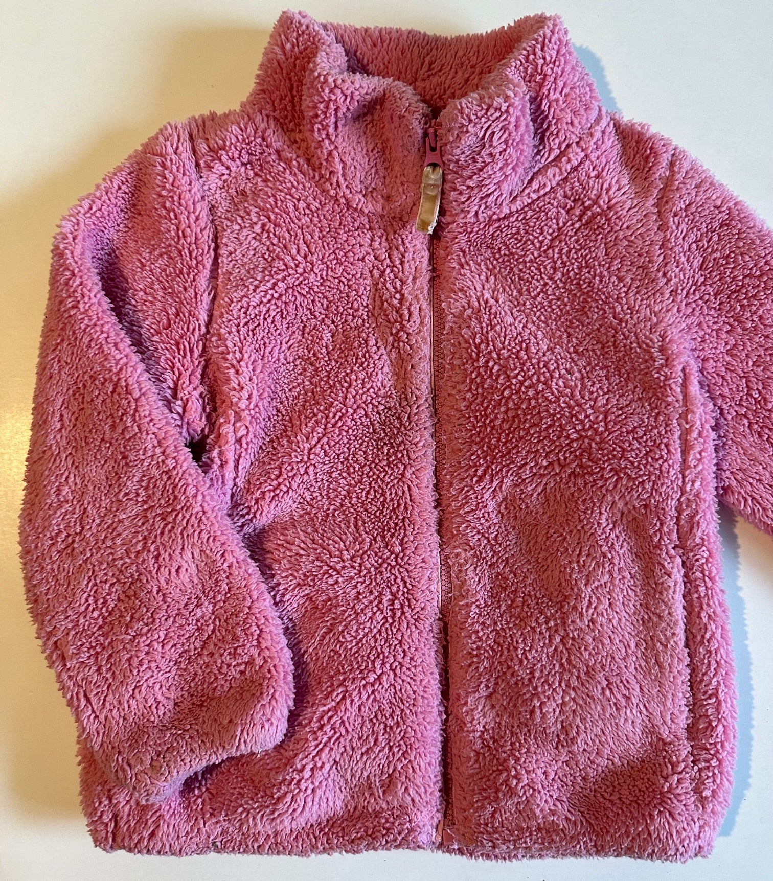 Pink cozy cheap jacket