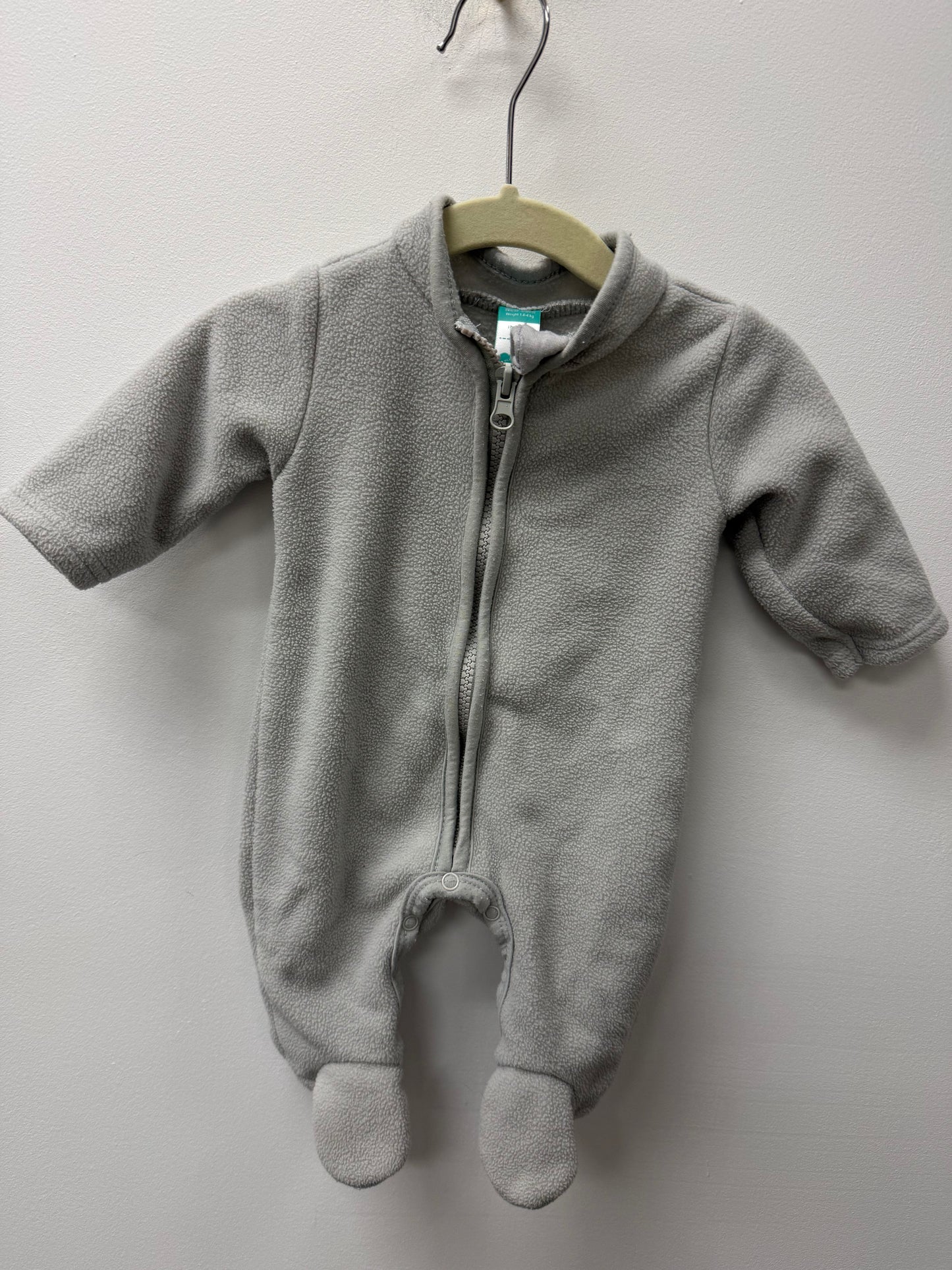 ACKERMANS BABY COMPANY FLEECE ONE PIECE SIZE NEWBORN