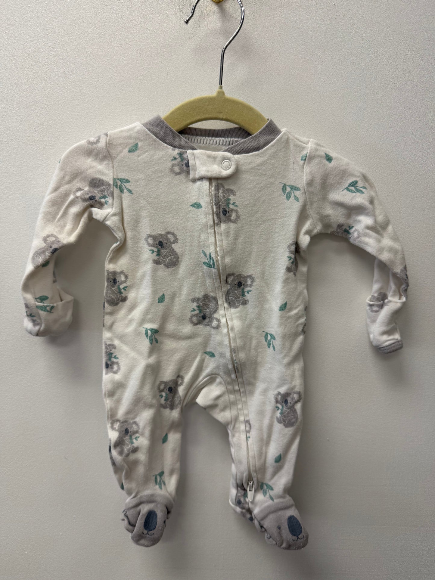 CARTERS KOALA SLEEPER SIZE NEWBORN
