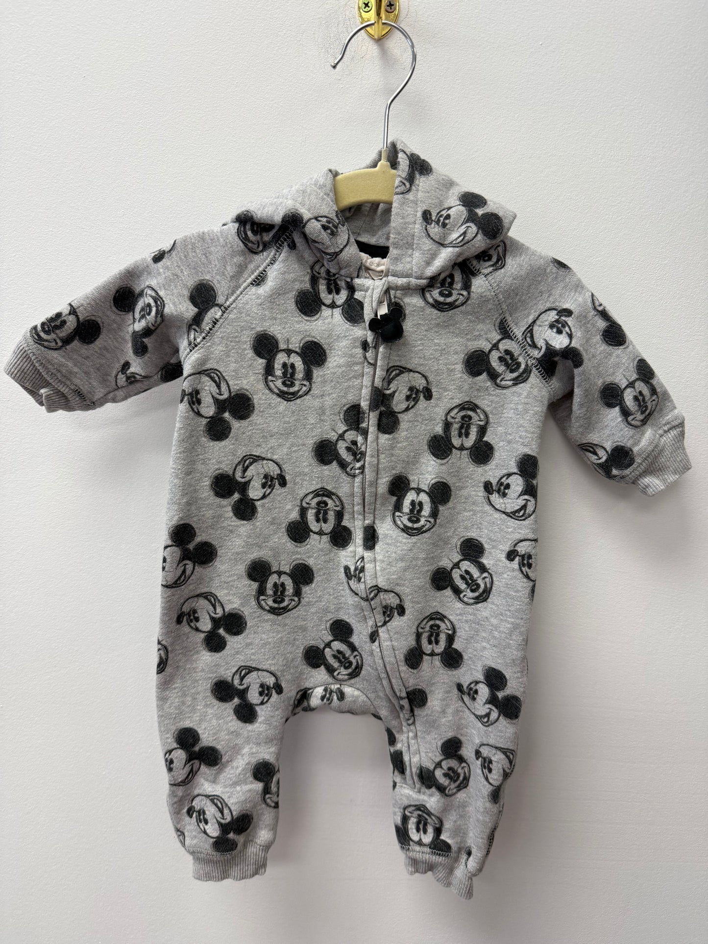 H&M DISNEY HOODED ONE PIECE SIZE 2-4M