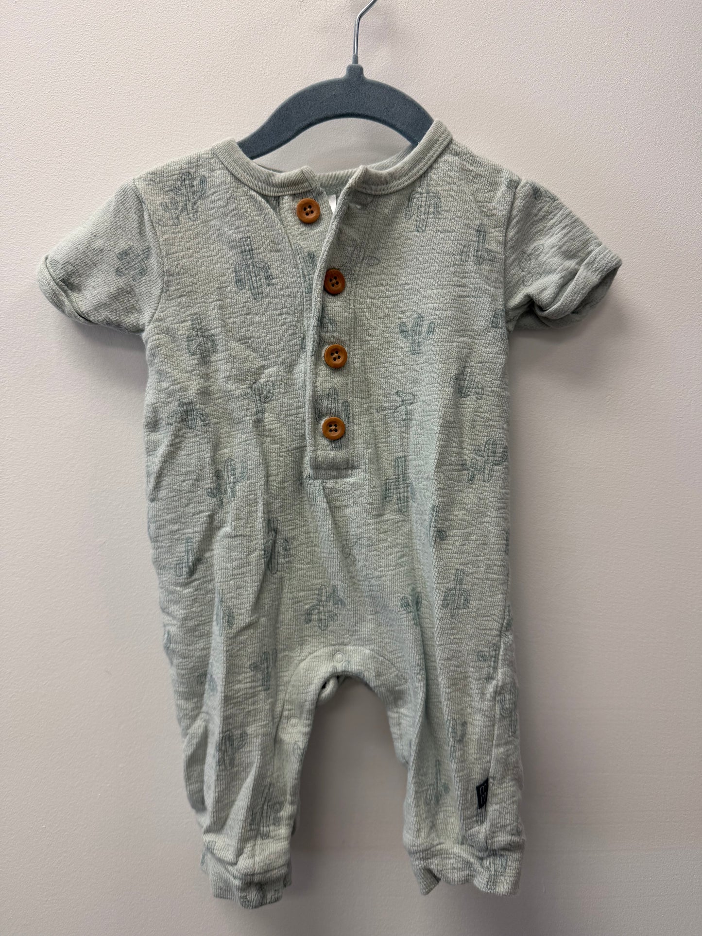 MODERN MOMENTS CACTUS ROMPER SIZE 3-6M