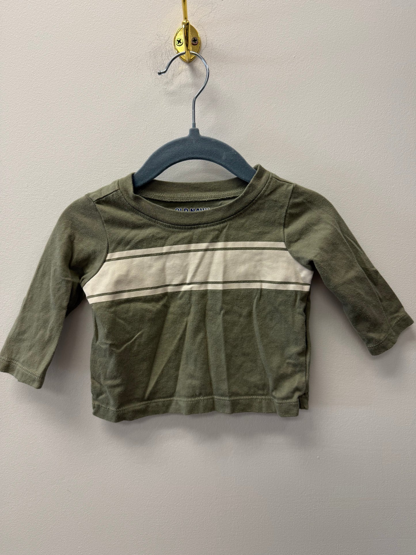 OLD NAVY GREEN LONG SLEEVE SIZE 0-3M
