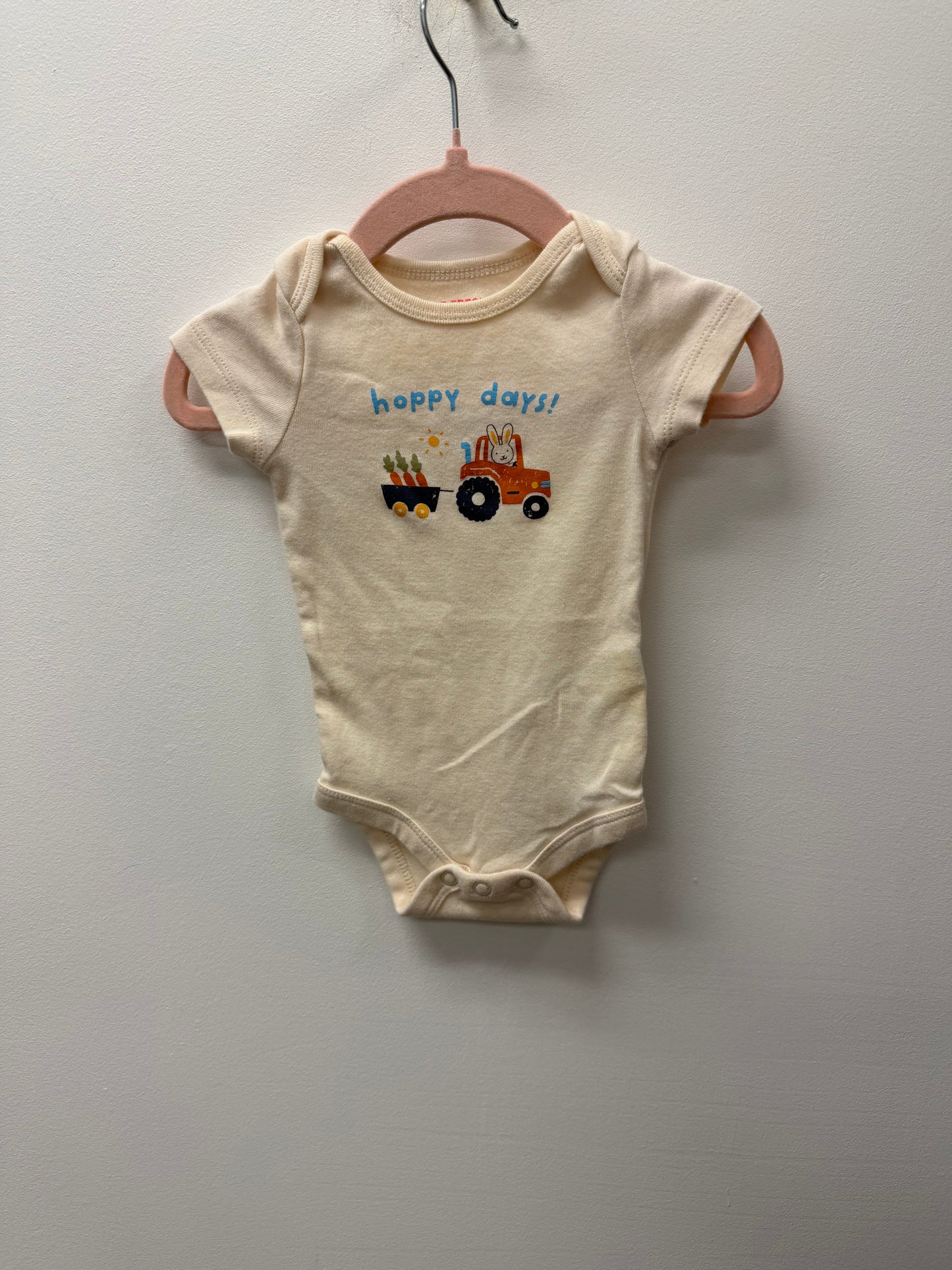 JOE FRESH HOPPY DAYS ONESIE SIZE 0-3M