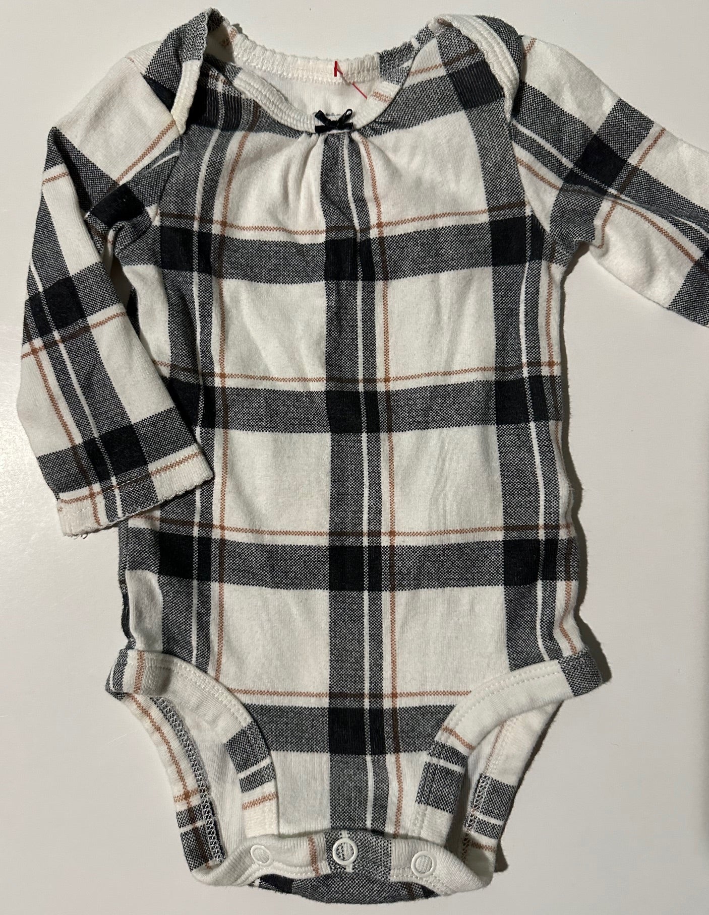 Carter's 2024 black onesie