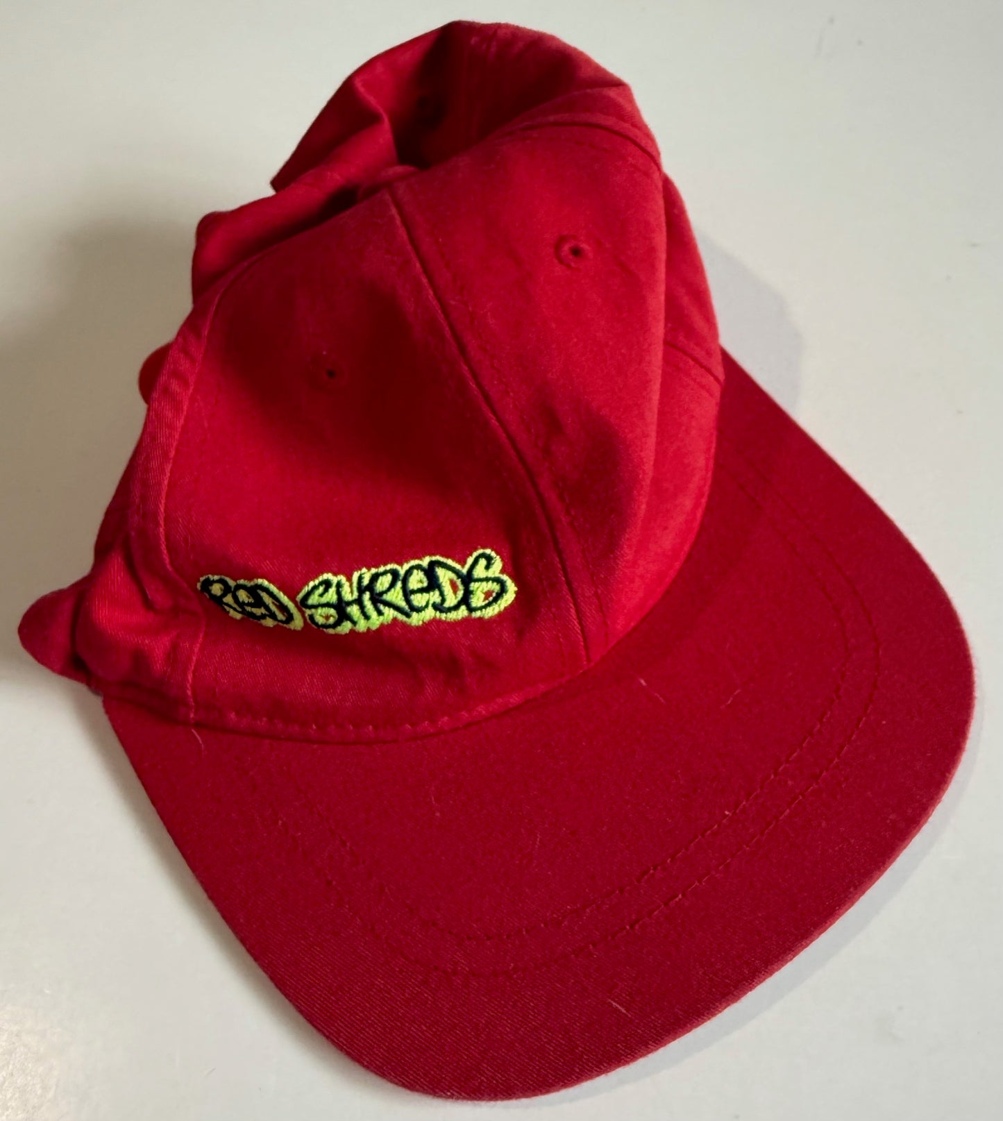 Red Shreds, Red Snapback Hat - Size 3-5T