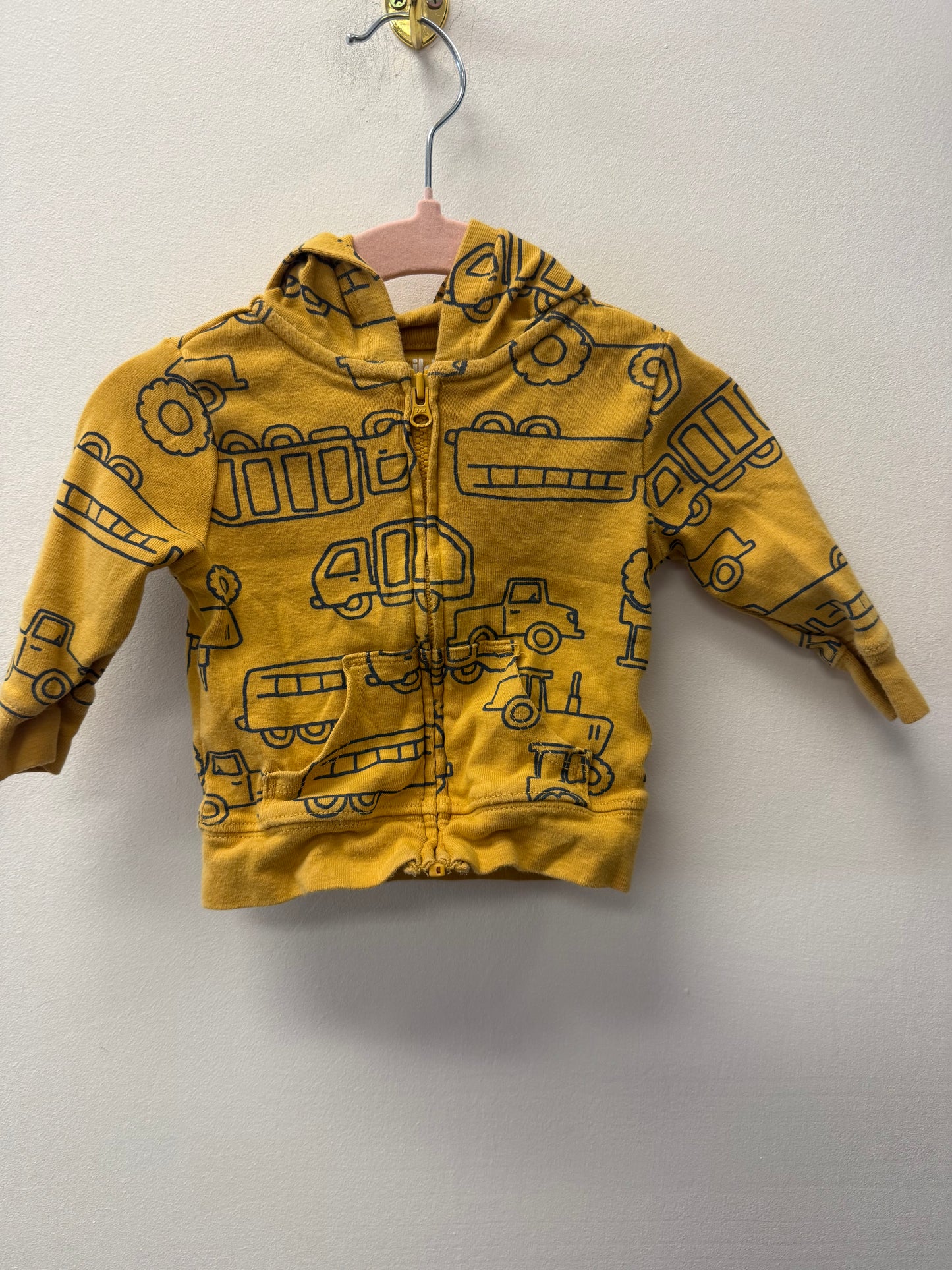 CARTERS MACHINERY SWEATER SIZE 0-3M