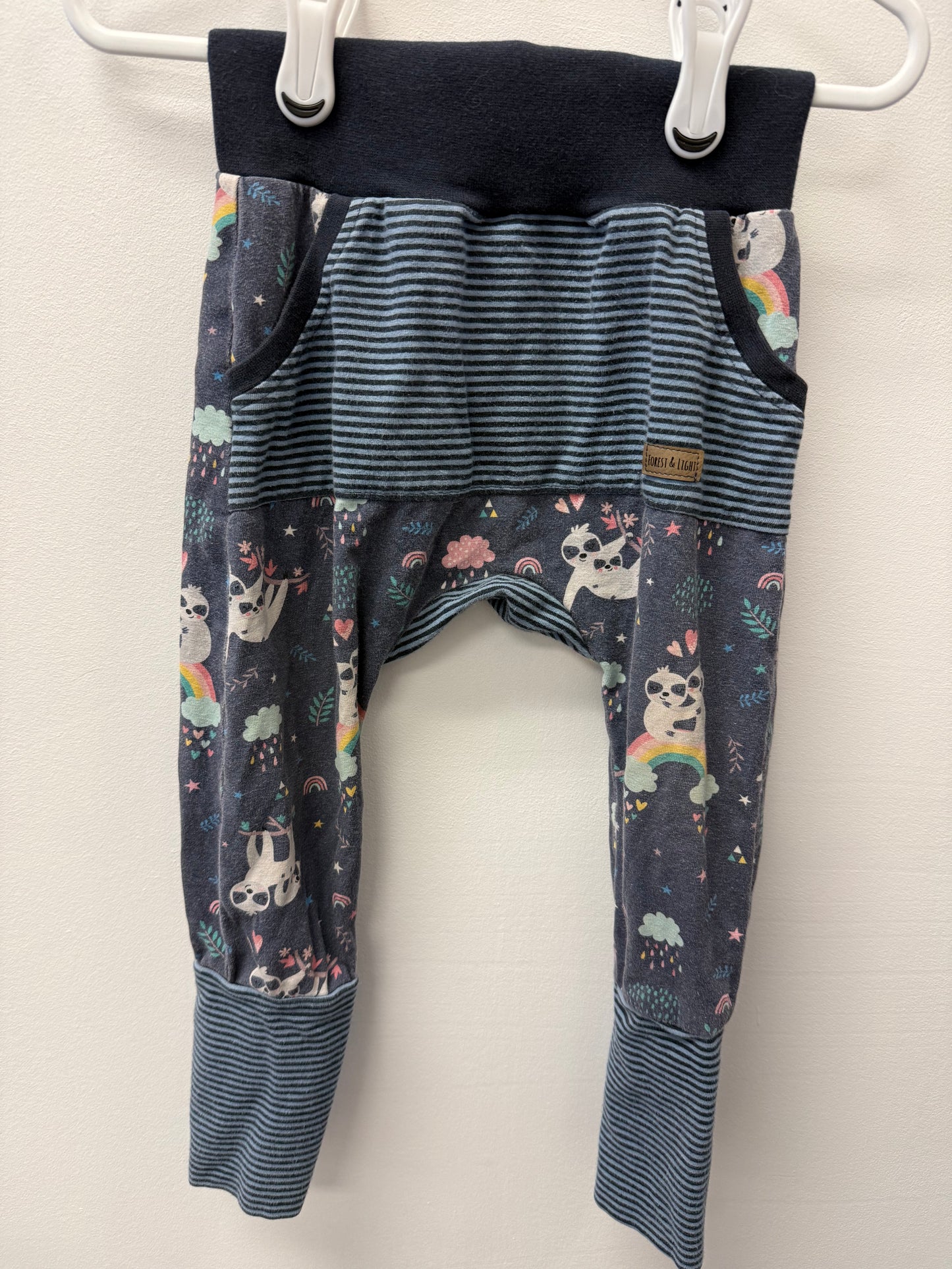 FOREST & LIGHT GROW WITH ME PANTS SIZE 2-4T