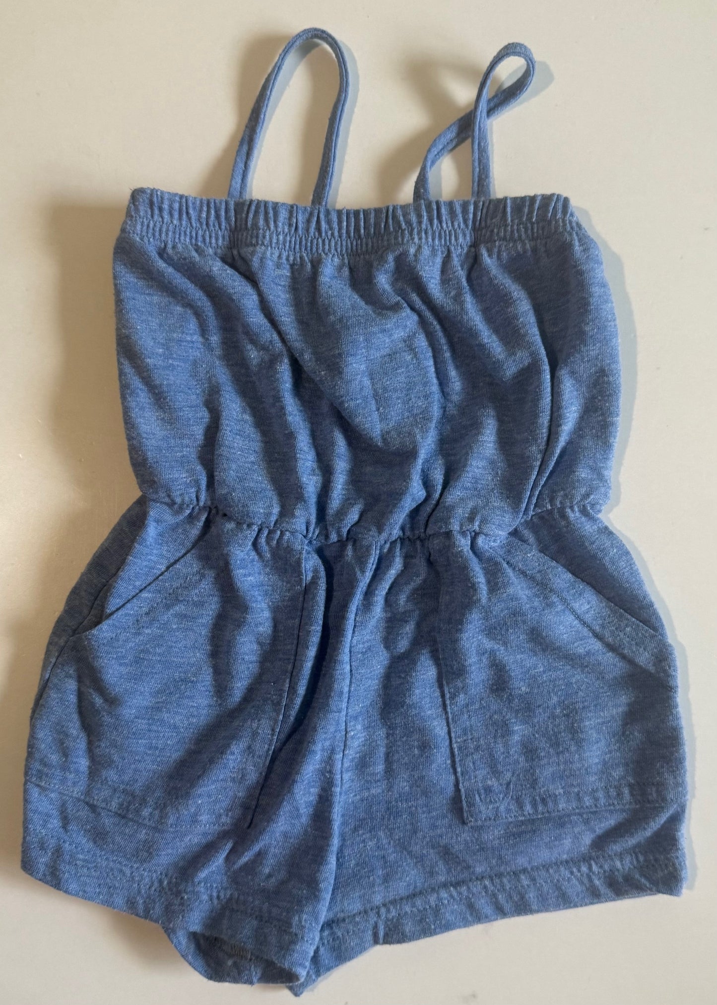 Kids by American Apparel, Blue Shorts Romper - Size 2