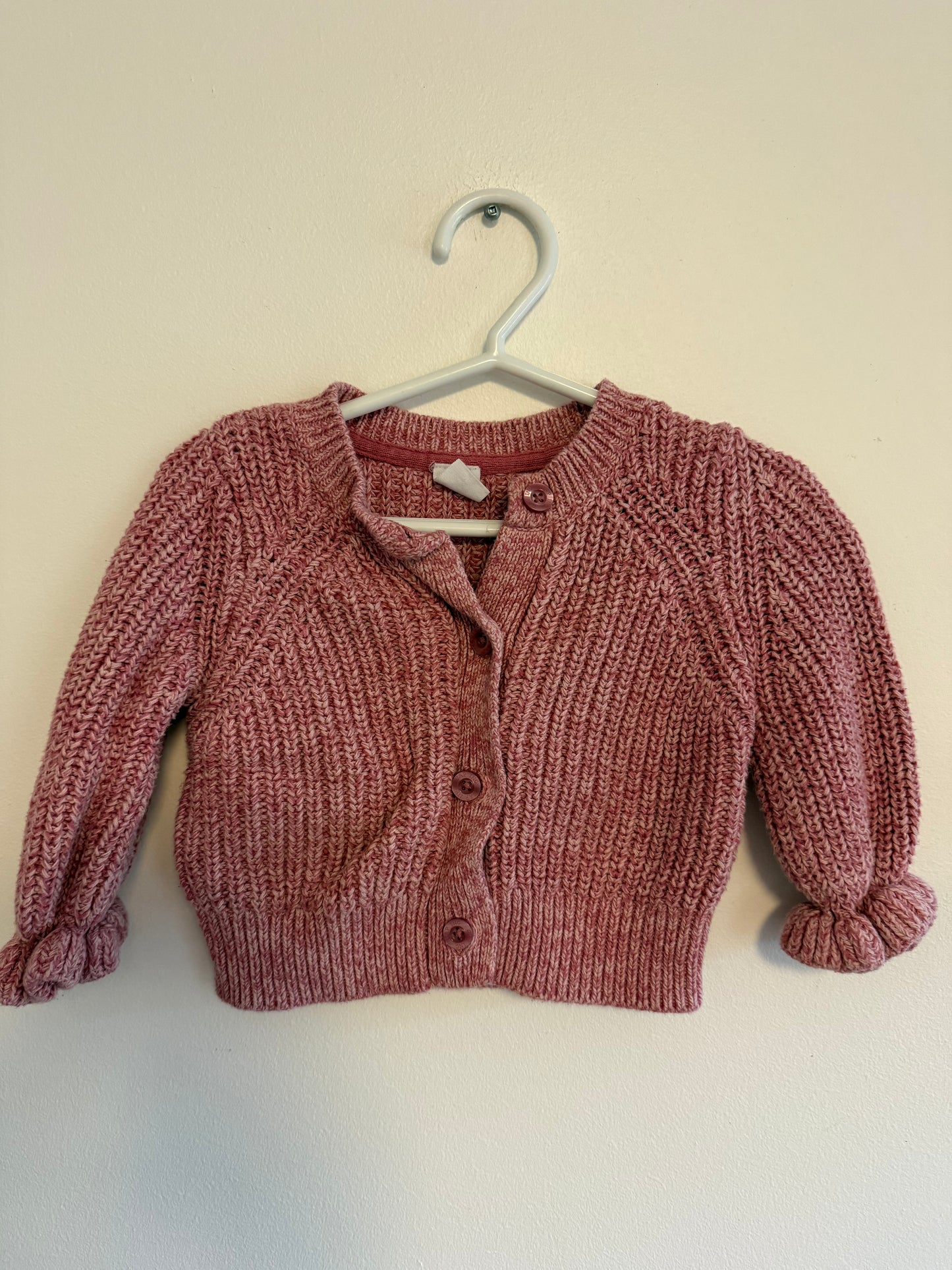 BABY GAP KNIT CARDIGAN SIZE 12-18M