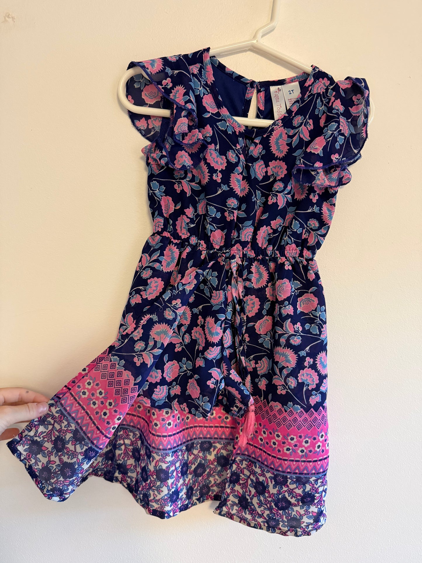 JAPANA GIRL ROMPER DRESS SIZE 2T