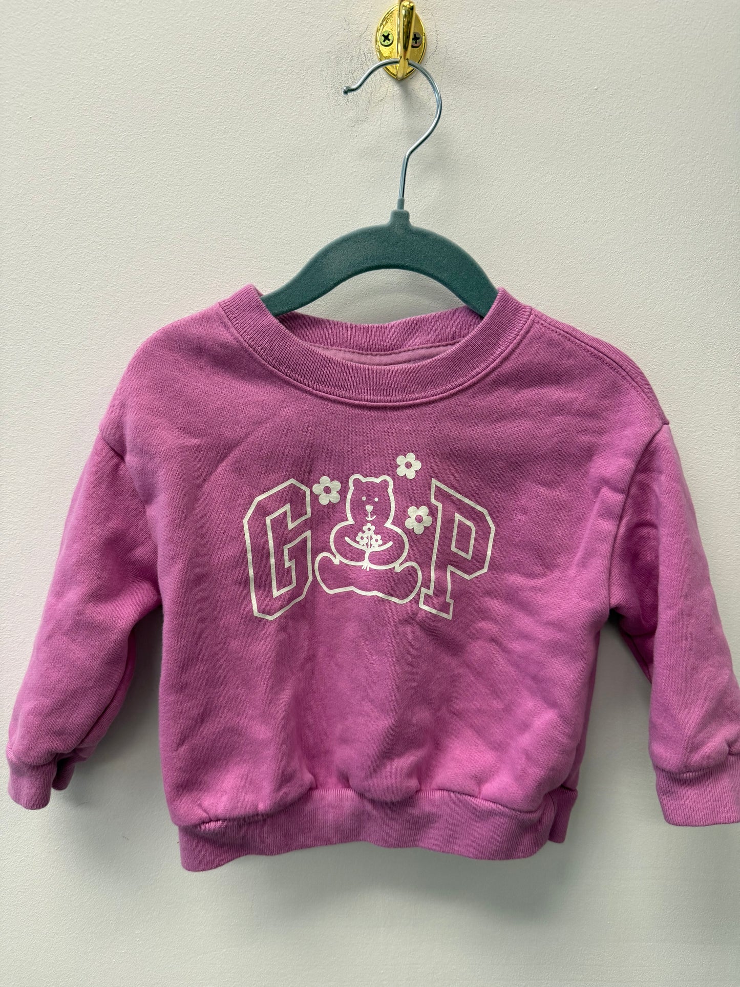 GAP PINK PULLOVER SIZE 12-18M
