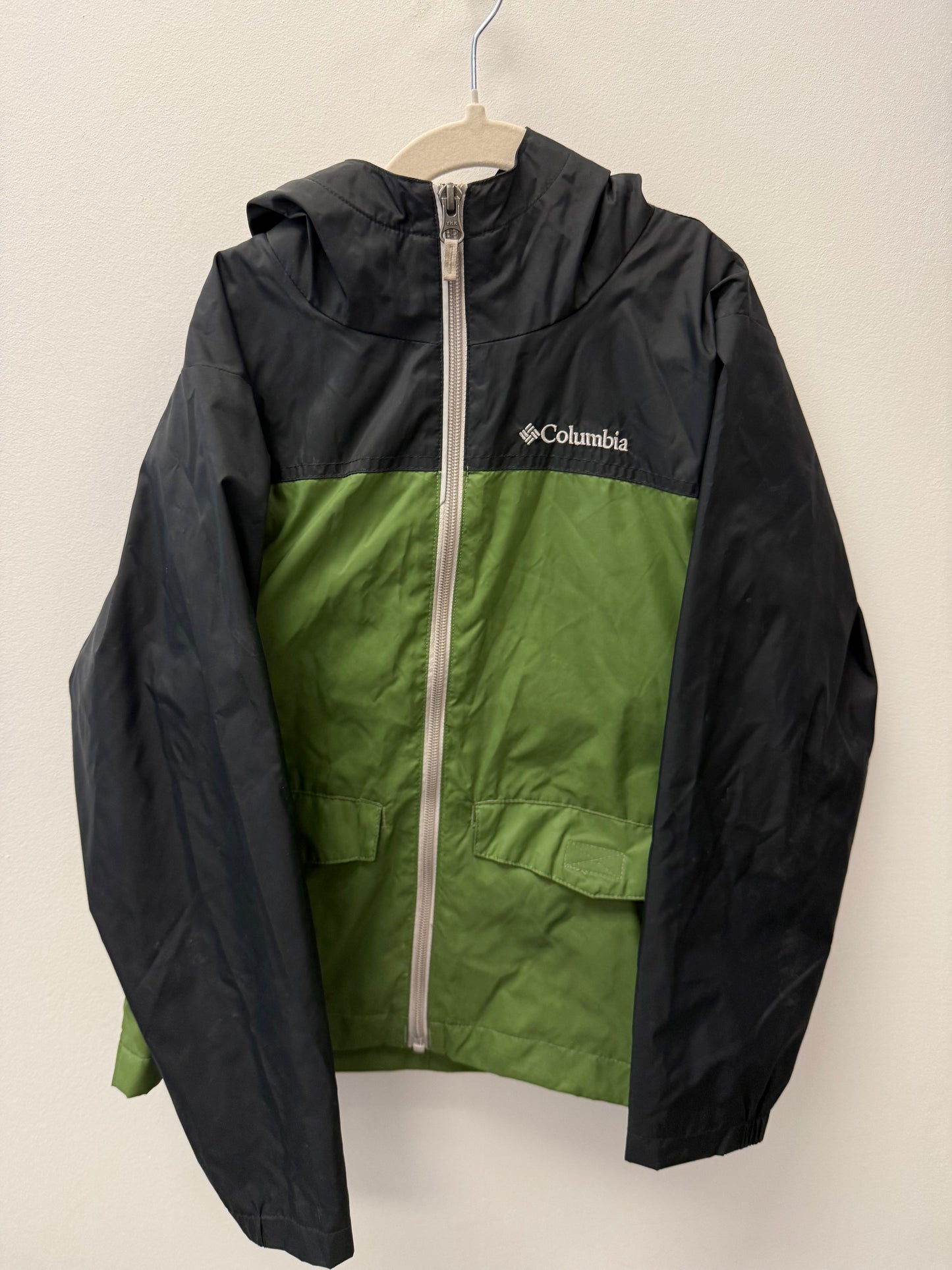 COLUMBIA FLEECE LINED COAT SIZE 8