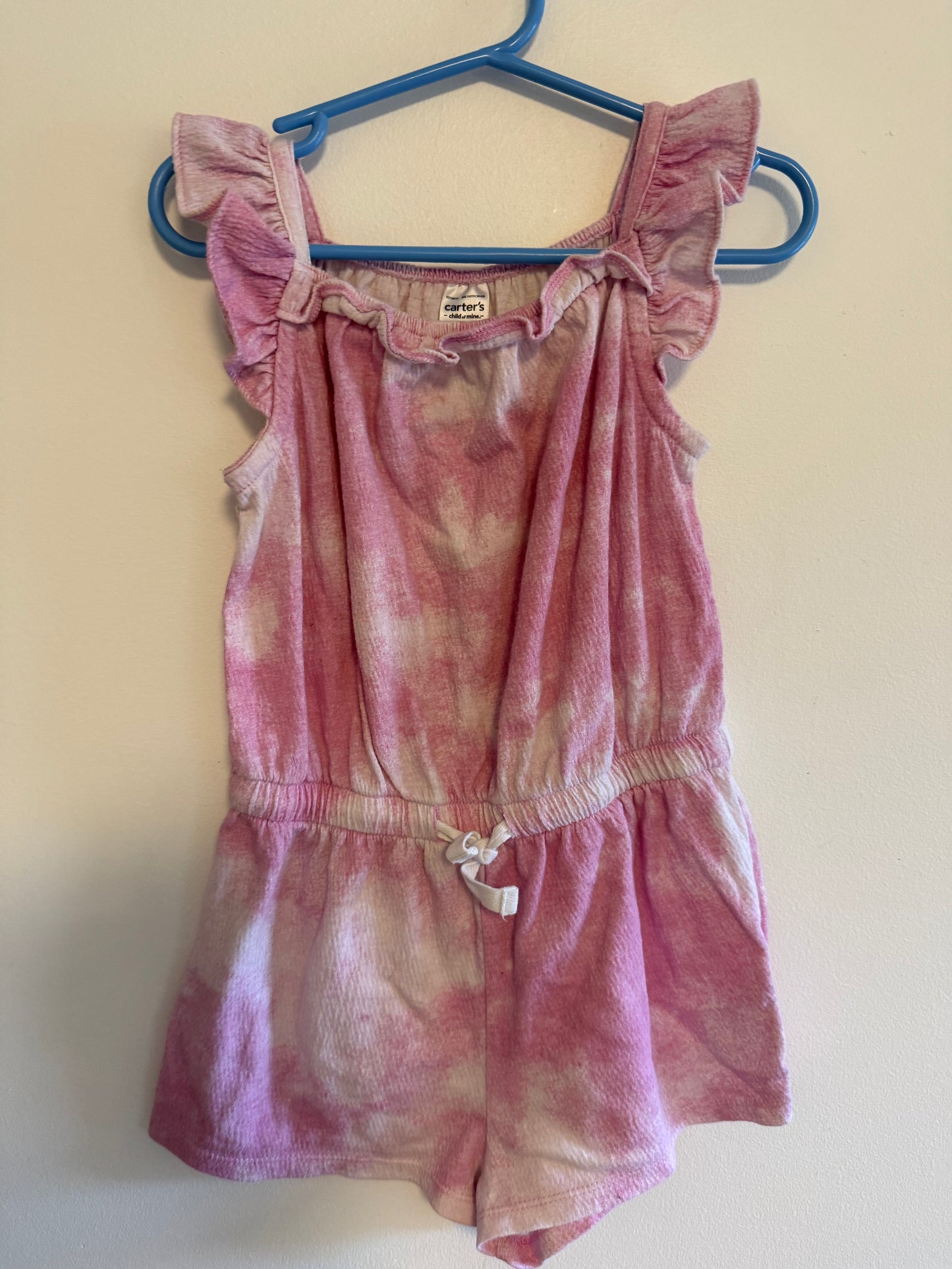 CARTERS TIE DYE ROMPER SIZE 5