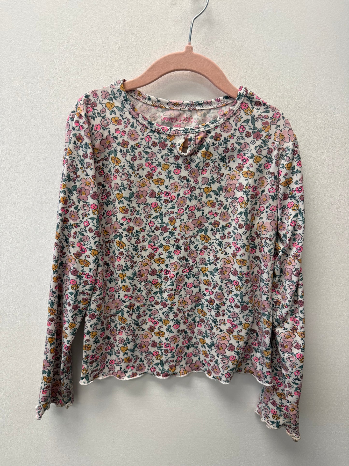 COLETTE LILLY FLORAL SHIRT SIZE 6