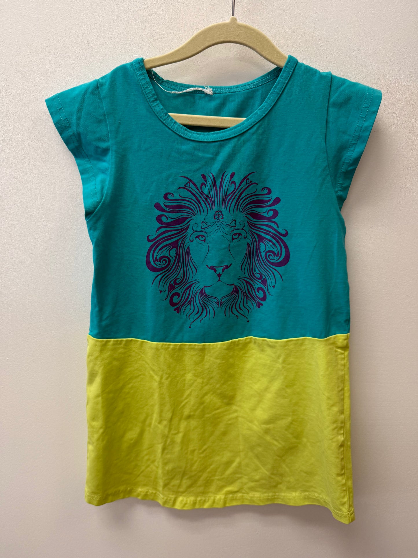 PEAKABOO BEANS LION DRESS SIZE 7