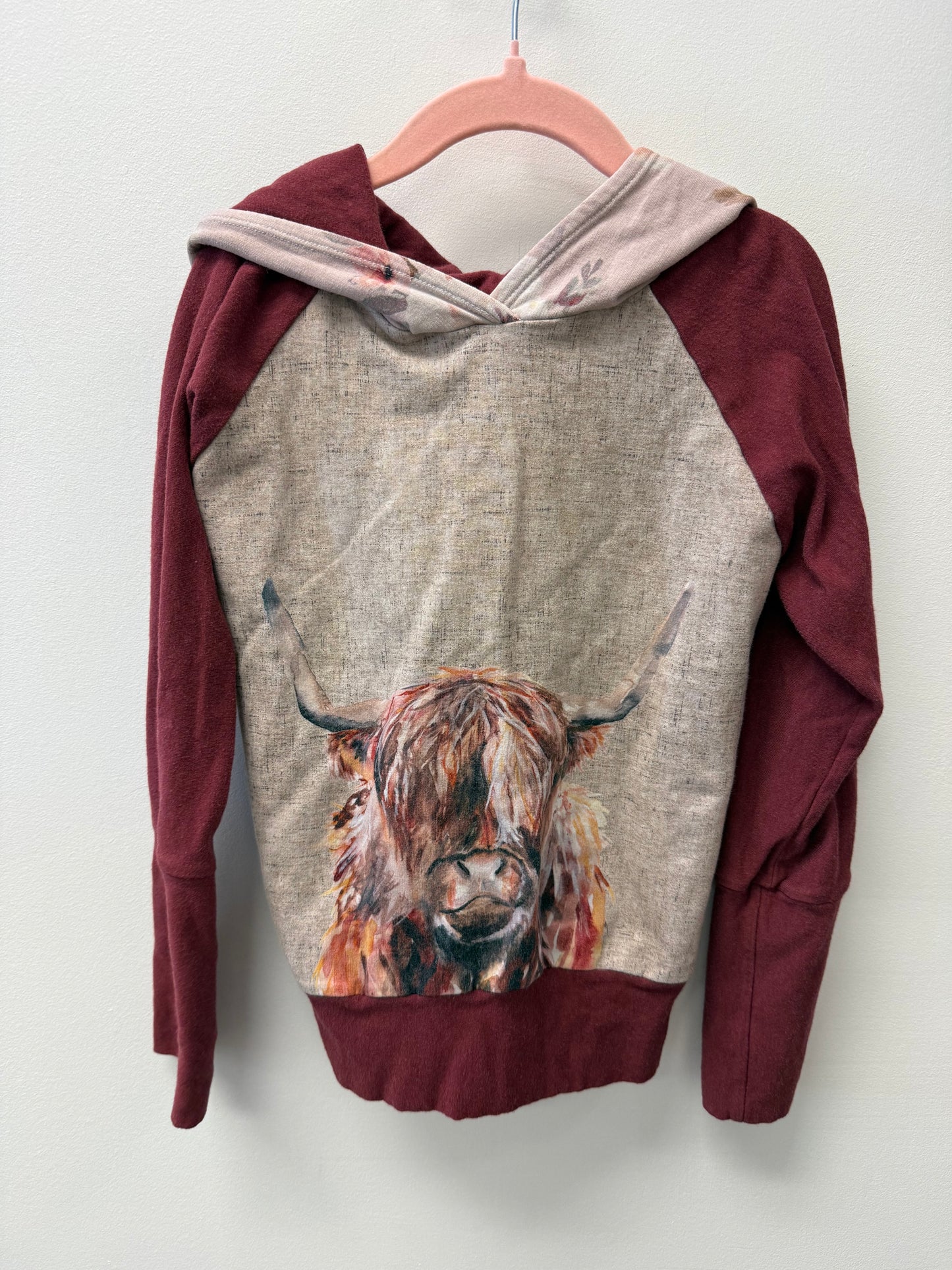 LITTLE LADZ SEWING GROW WITH ME HOODIE SIZE 3-6T