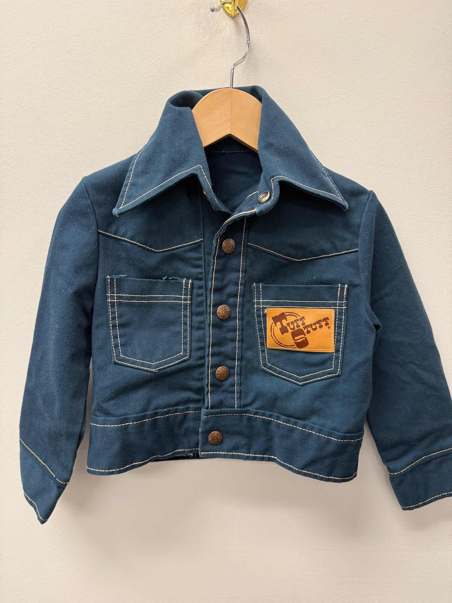 TUFF STUFF JEAN JACKET SIZE 2-3T