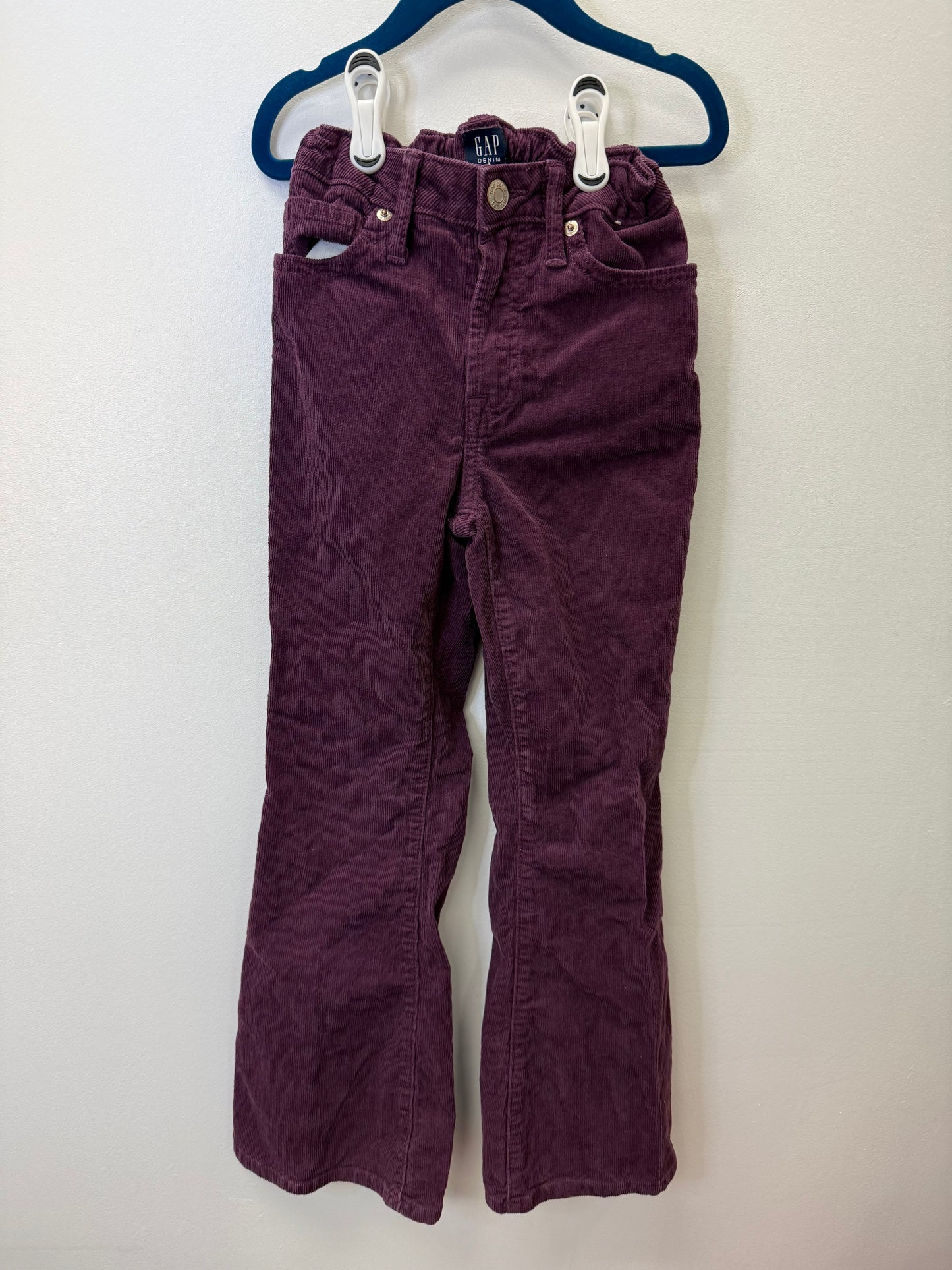 KIDS GAP PURPLE FLARE PANTS SIZE 8