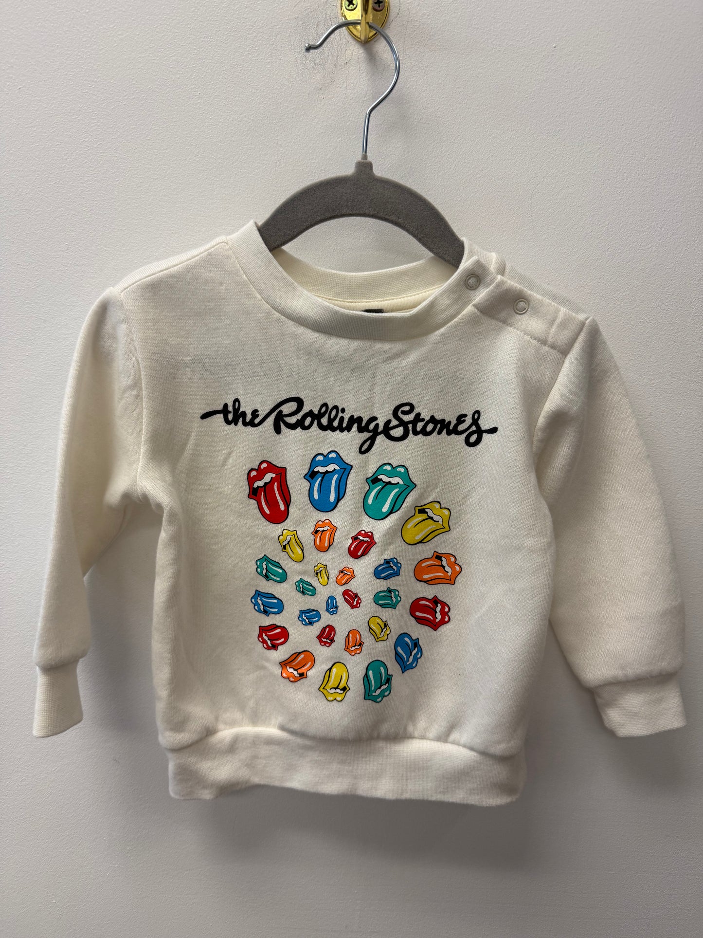NWOT ROLLING STONES CREW SIZE 6-12M