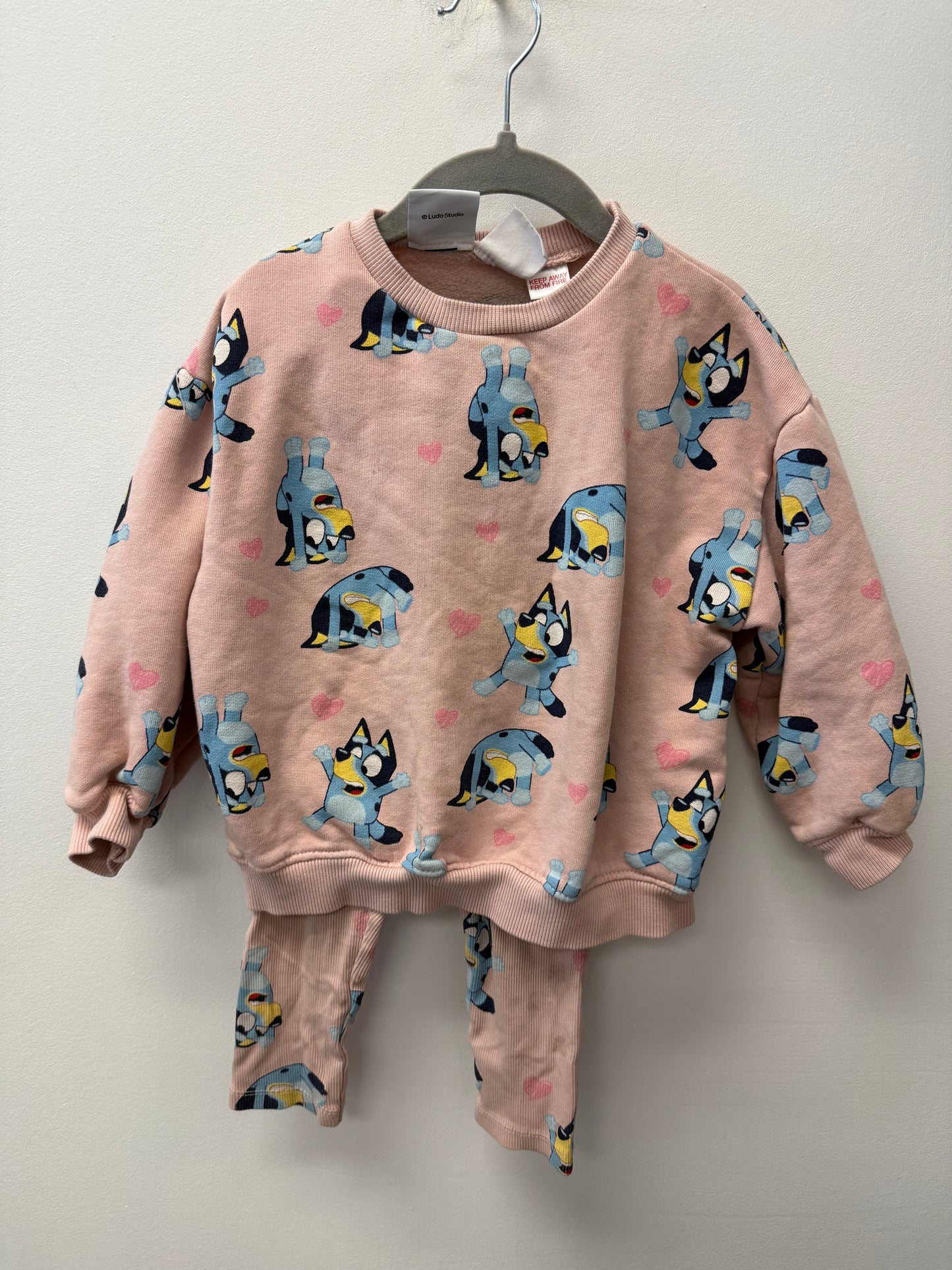 ZARA BLUEY OUTFIT SIZE 3-4T (PLAY)