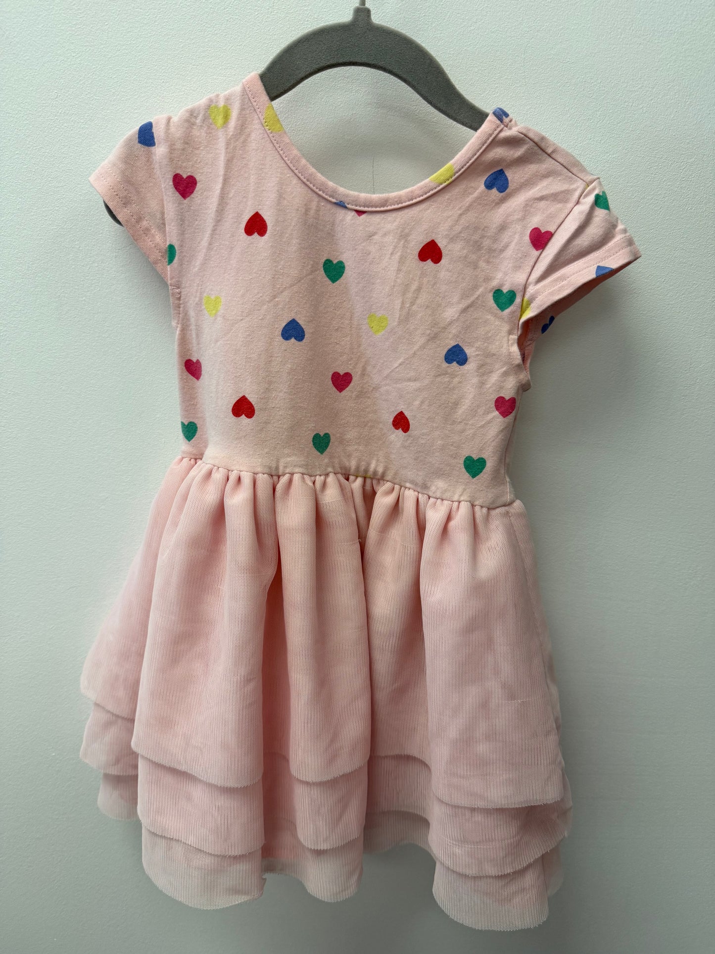 OLD NAVY HEART DRESS SIZE 3T