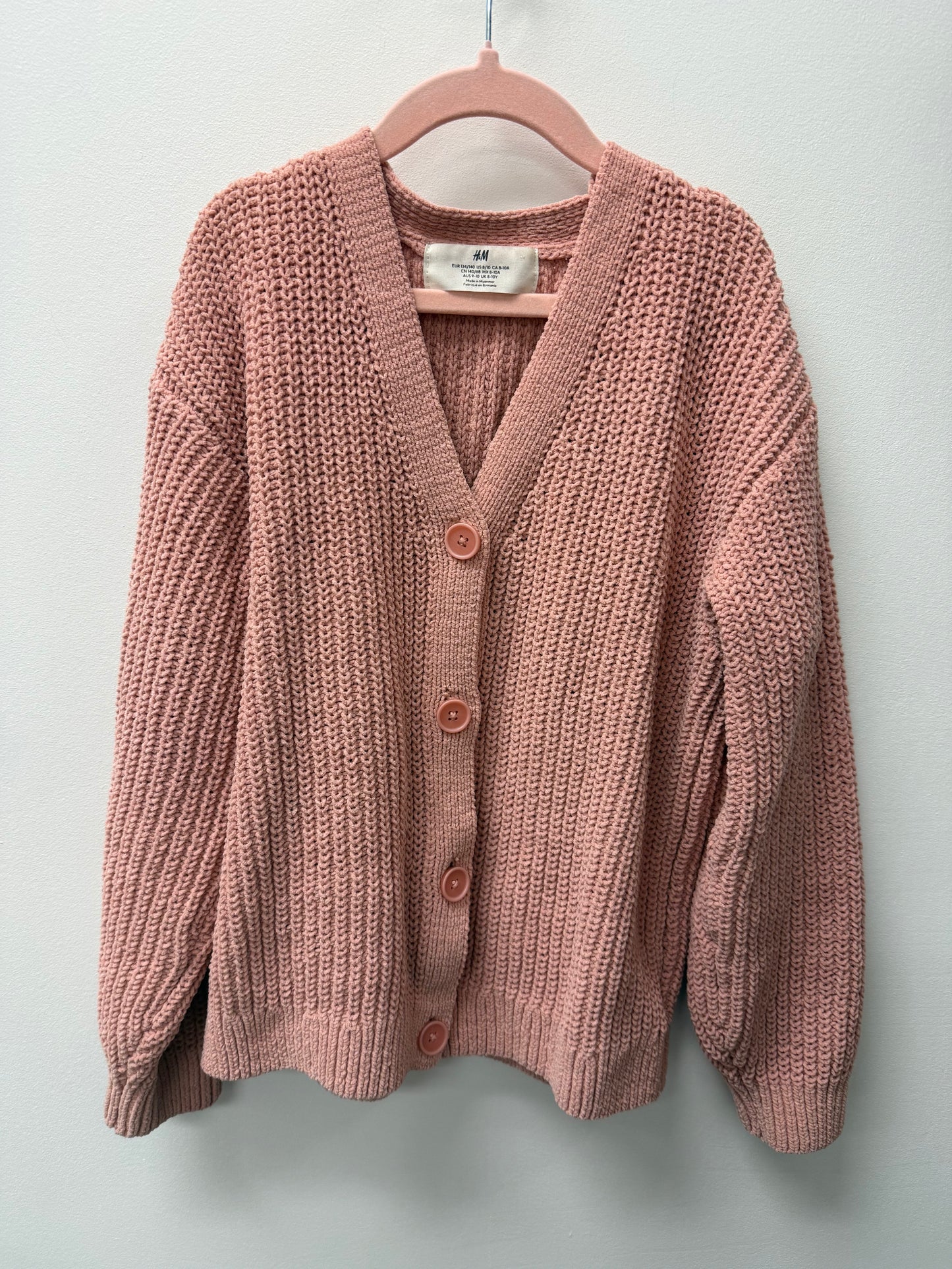 H&M KNIT CARDIGAN SIZE 8-10